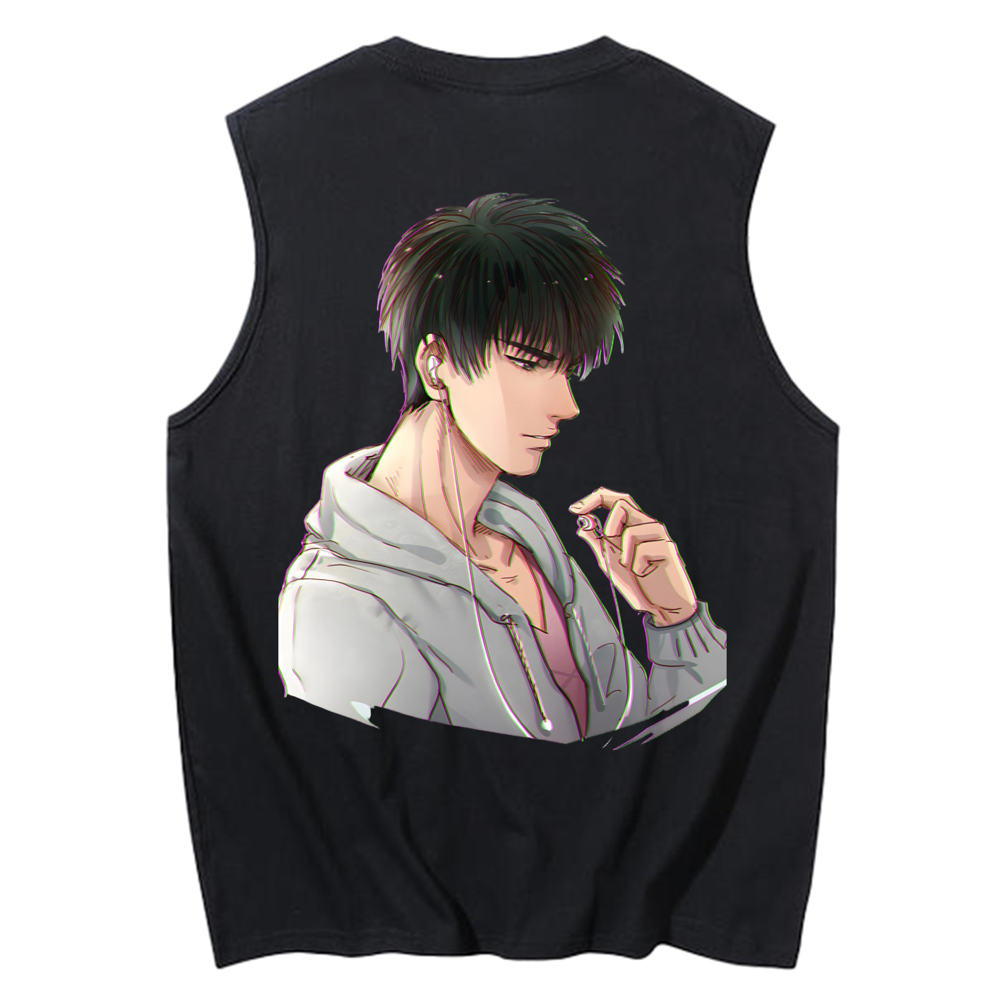 （画像用） SLAM DUNK／スラムダンク コットン100％タンクトップ（背面プリント）