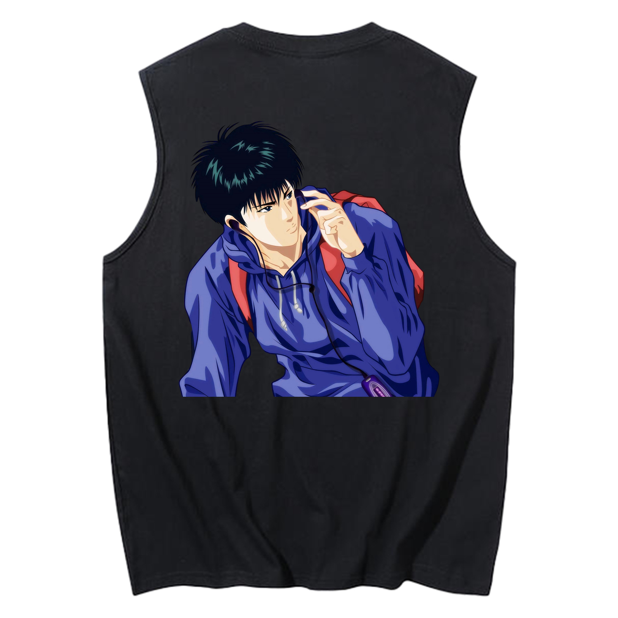 （画像用） SLAM DUNK／スラムダンク コットン100％タンクトップ（背面プリント）