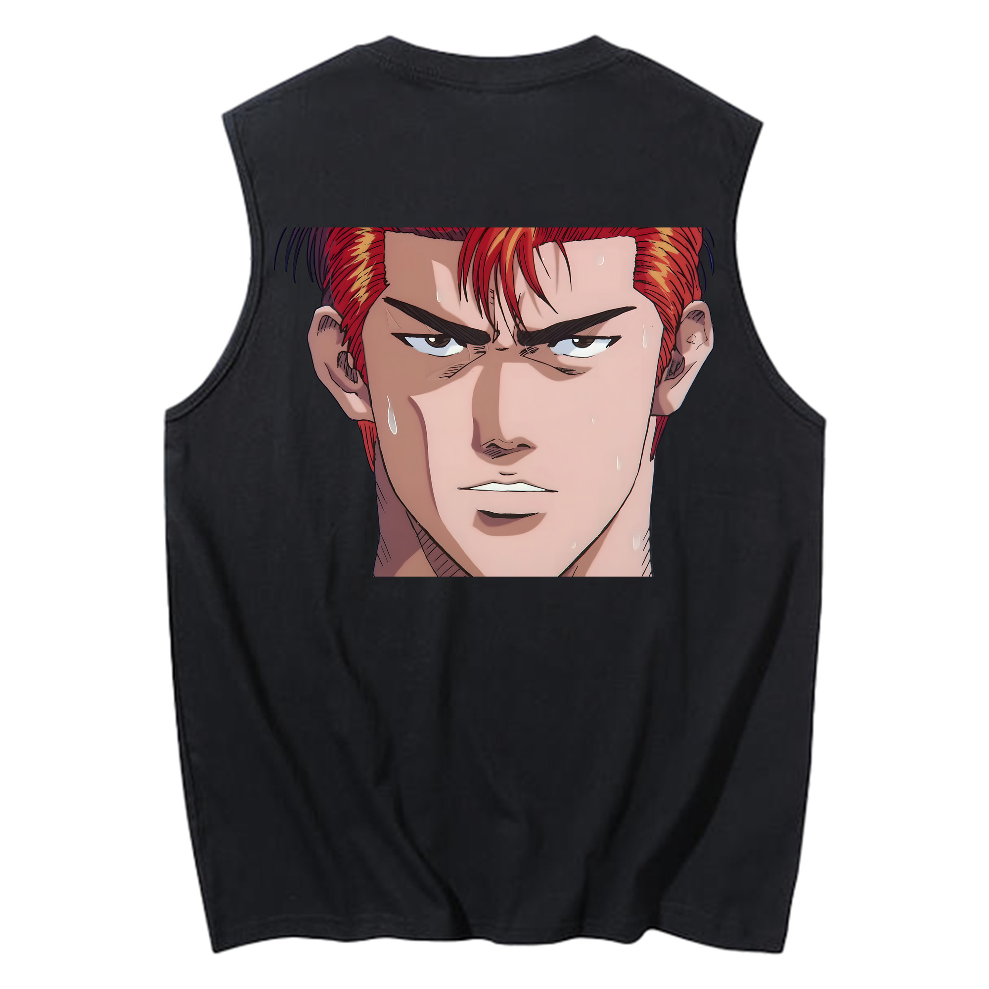 （画像用） SLAM DUNK／スラムダンク コットン100％タンクトップ（背面プリント）