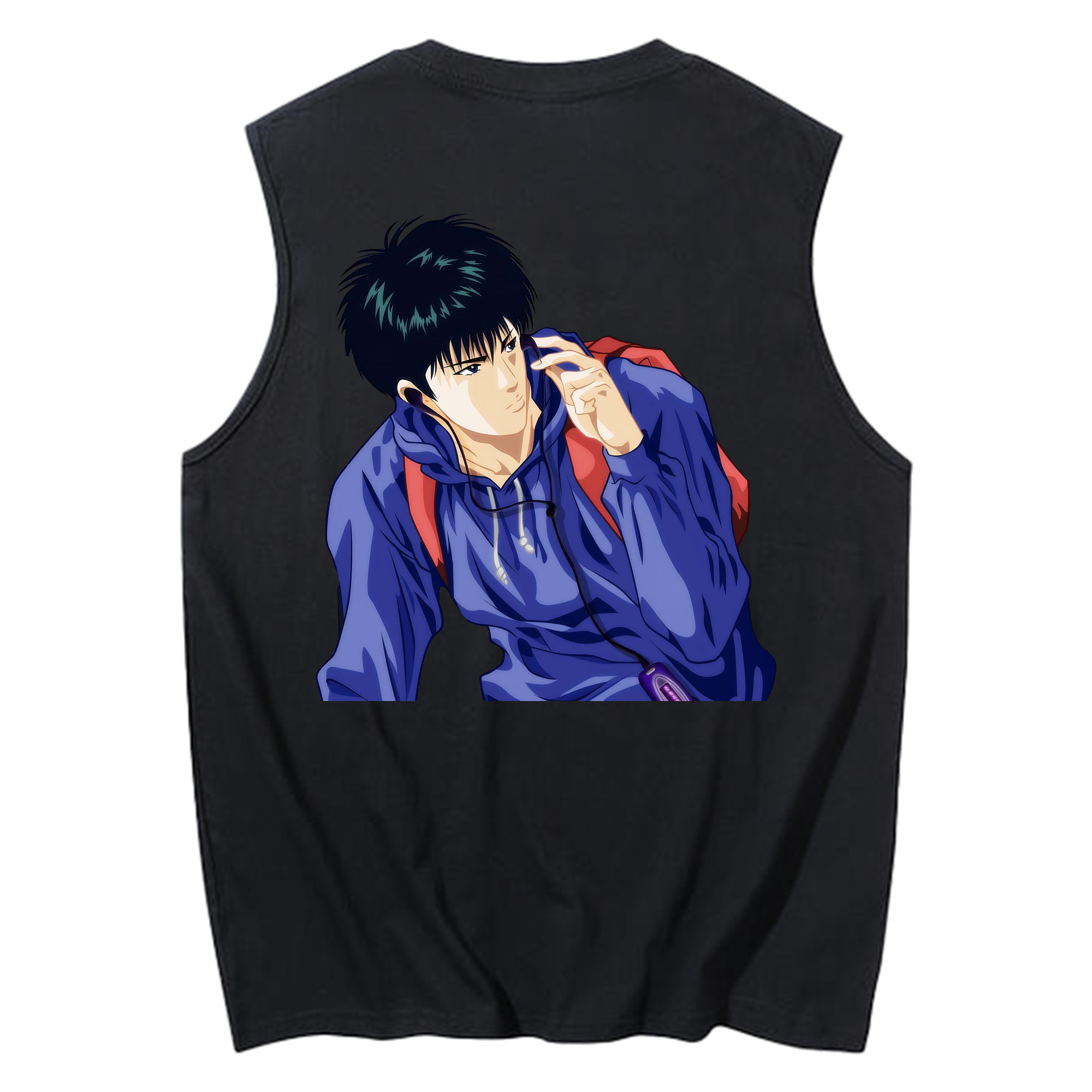 （画像用） SLAM DUNK／スラムダンク コットン100％タンクトップ（背面プリント）