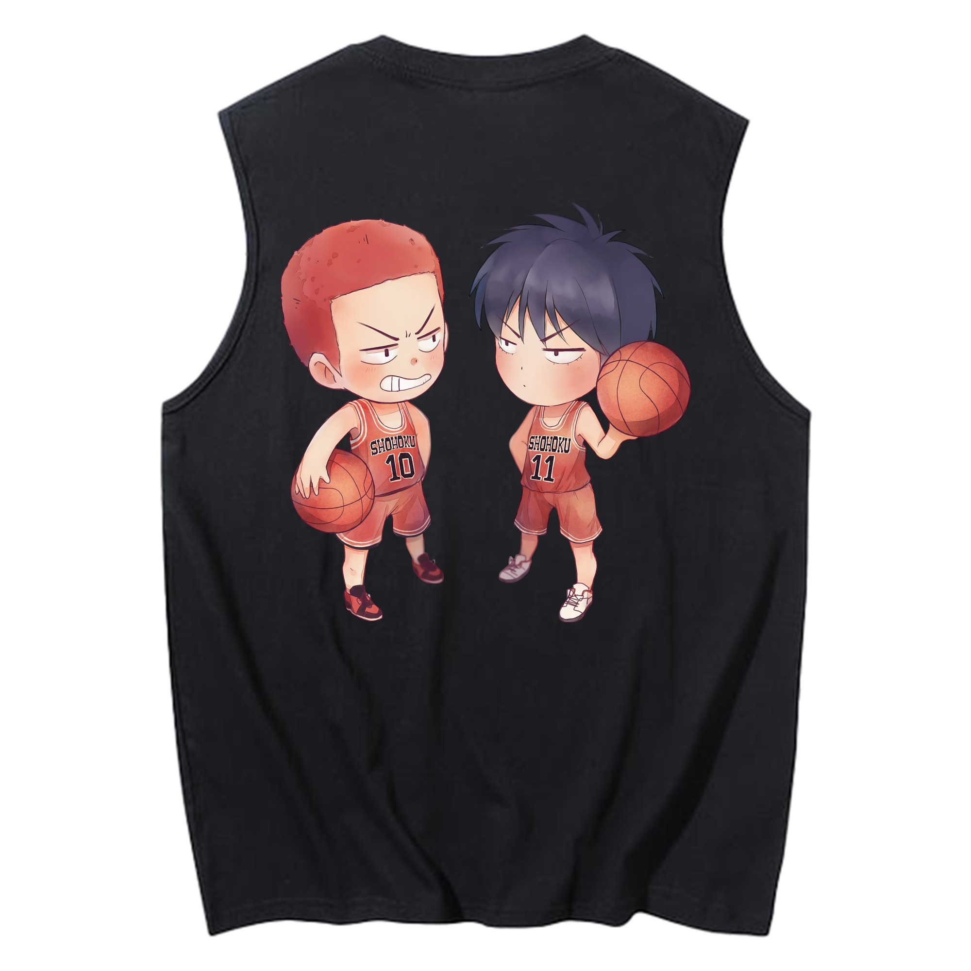 （画像用） SLAM DUNK／スラムダンク コットン100％タンクトップ（背面プリント）