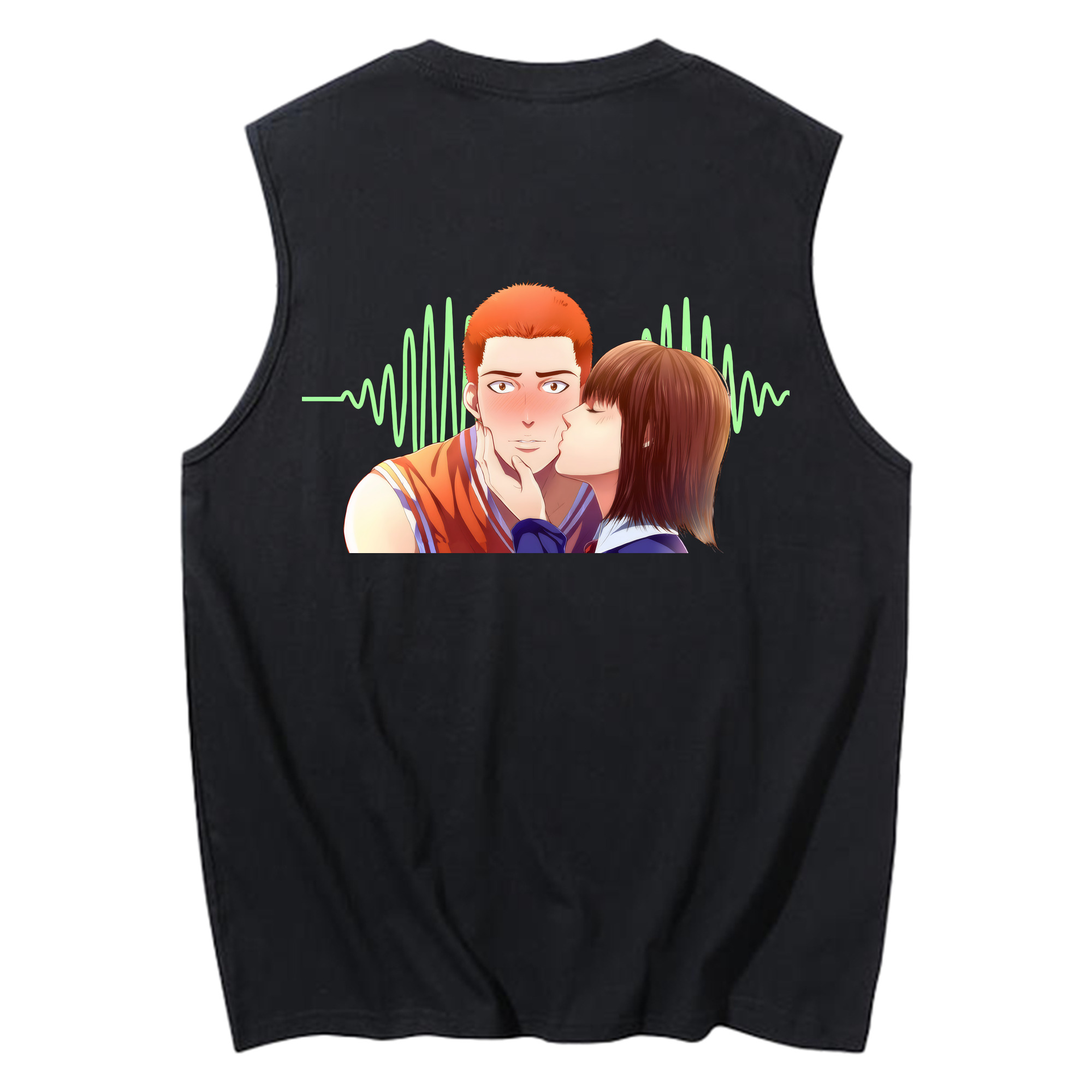 （画像用） SLAM DUNK／スラムダンク コットン100％タンクトップ（背面プリント）