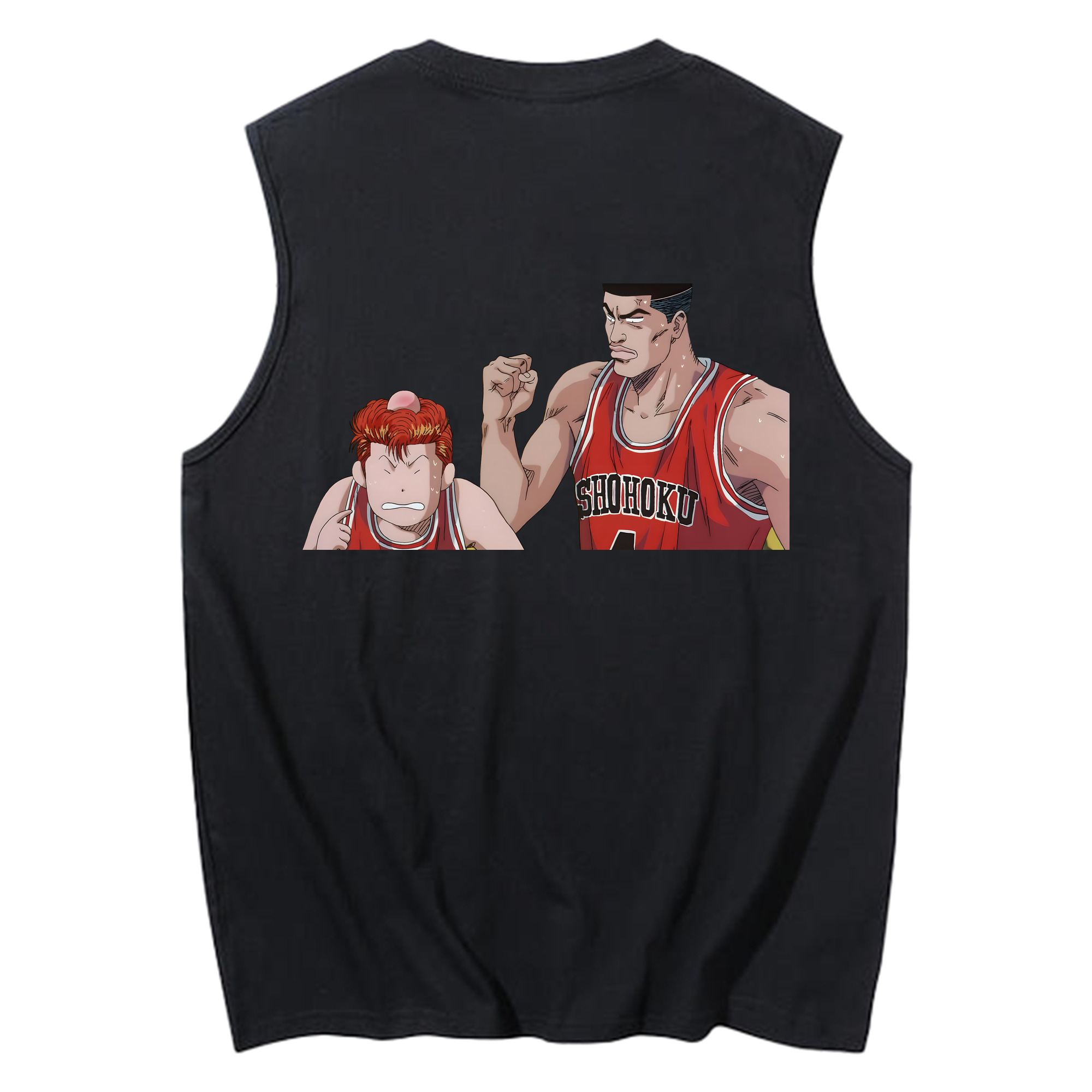 （画像用） SLAM DUNK／スラムダンク コットン100％タンクトップ（背面プリント）
