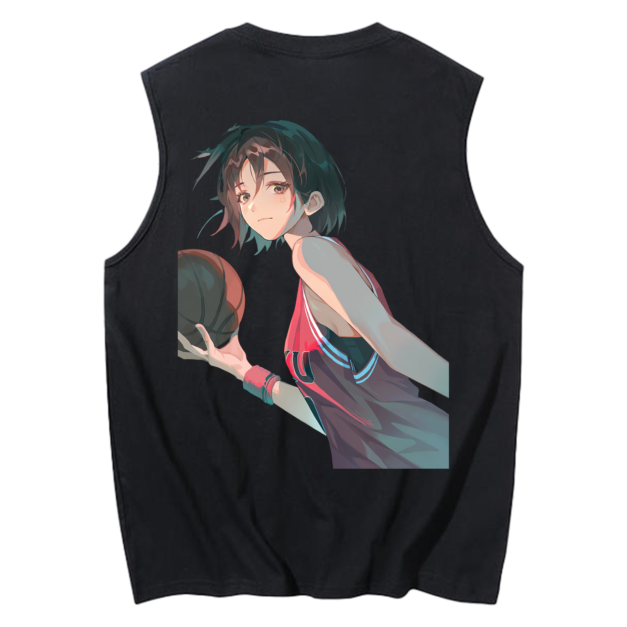 （画像用） SLAM DUNK／スラムダンク コットン100％タンクトップ（背面プリント）