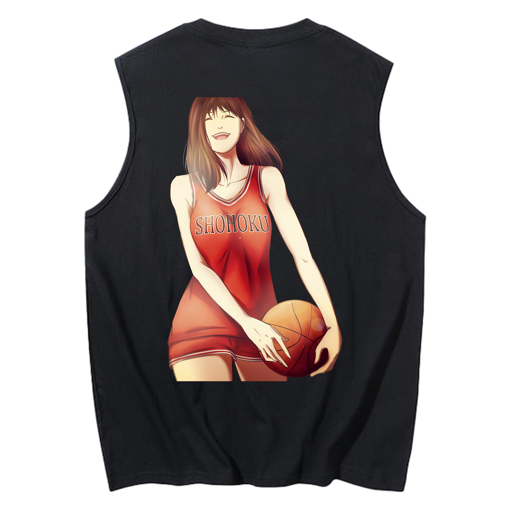 （画像用） SLAM DUNK／スラムダンク コットン100％タンクトップ（背面プリント）