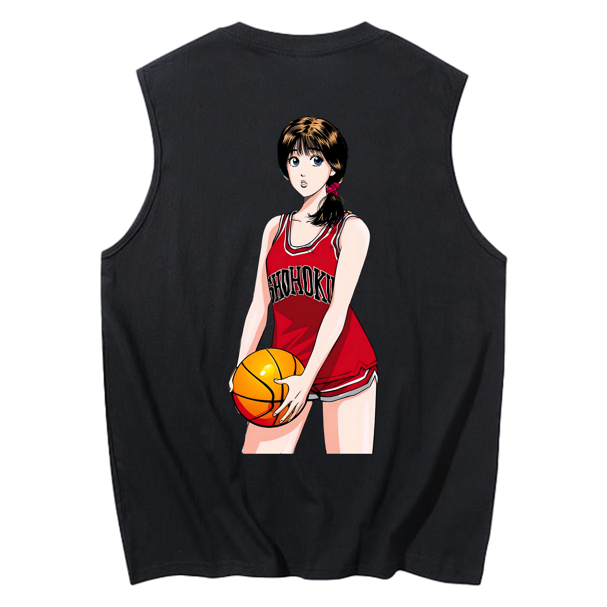 （画像用） SLAM DUNK／スラムダンク コットン100％タンクトップ（背面プリント）