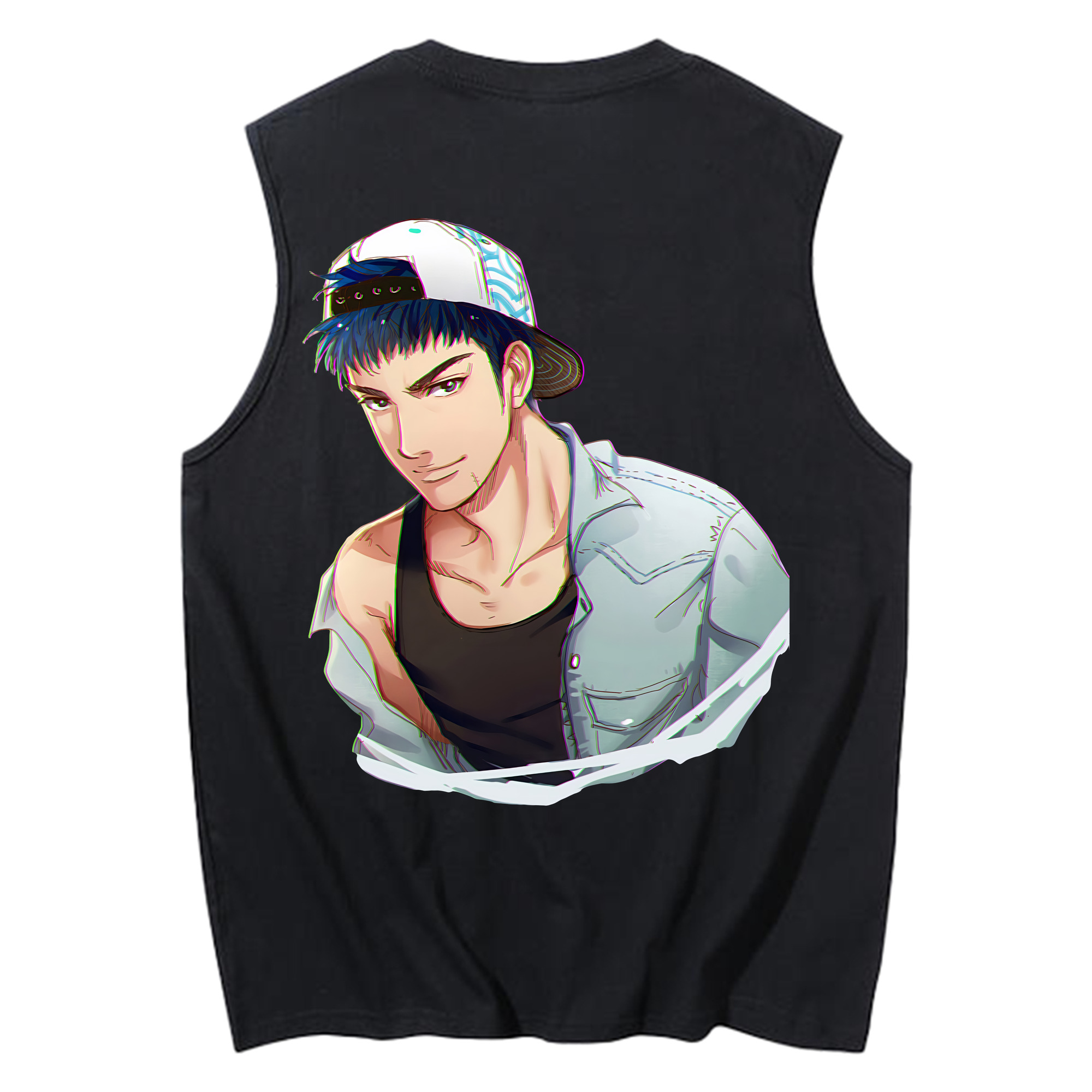（画像用） SLAM DUNK／スラムダンク コットン100％タンクトップ（背面プリント）