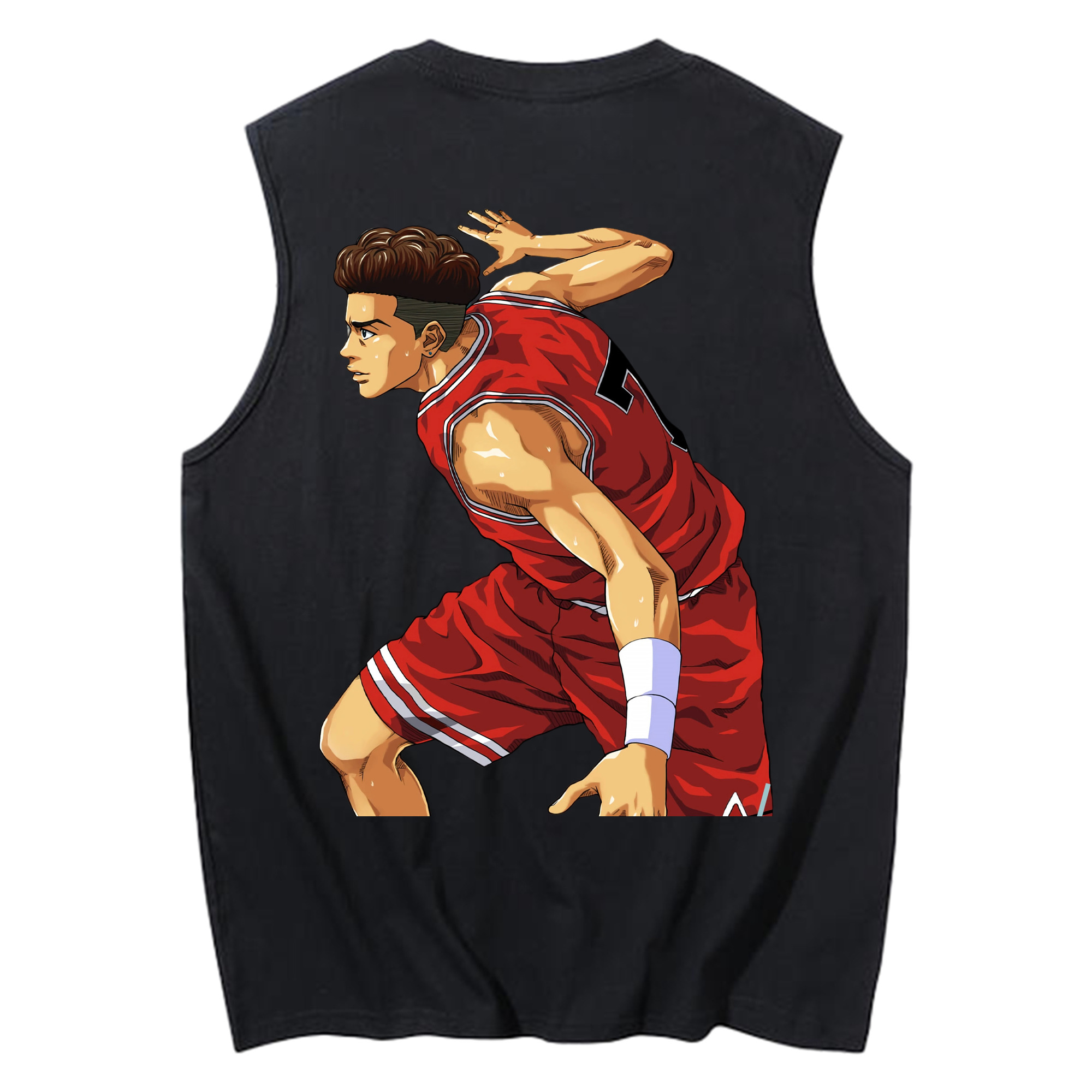 （画像用） SLAM DUNK／スラムダンク コットン100％タンクトップ（背面プリント）