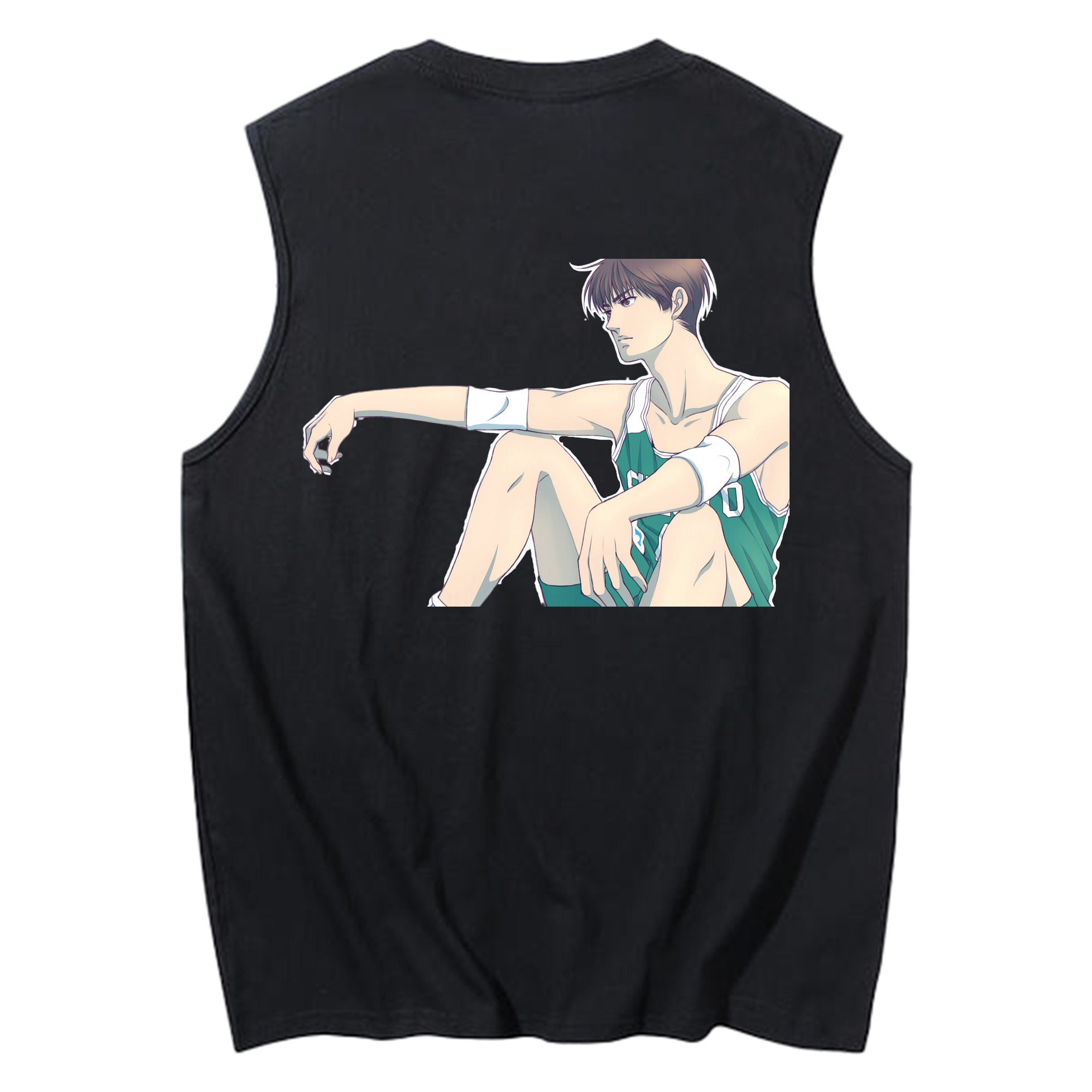（画像用） SLAM DUNK／スラムダンク コットン100％タンクトップ（背面プリント）