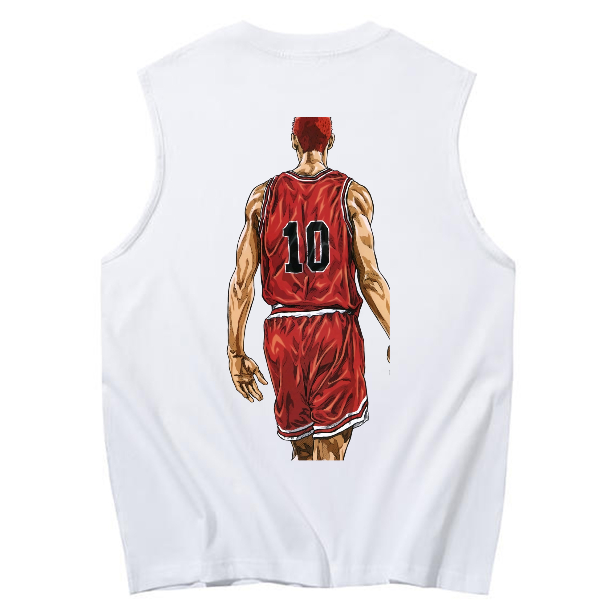 （画像用） SLAM DUNK／スラムダンク コットン100％タンクトップ（背面プリント）
