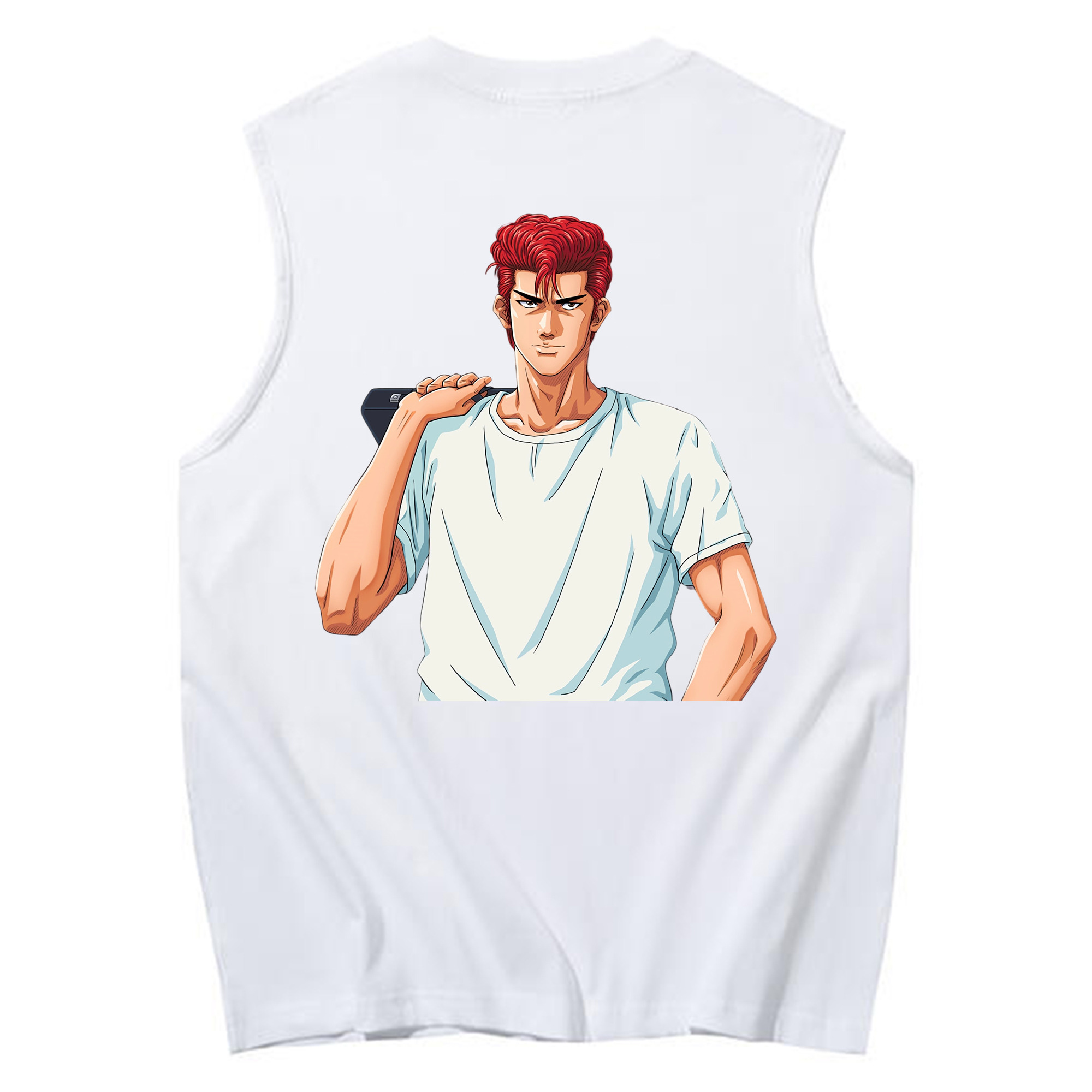 （画像用） SLAM DUNK／スラムダンク コットン100％タンクトップ（背面プリント）