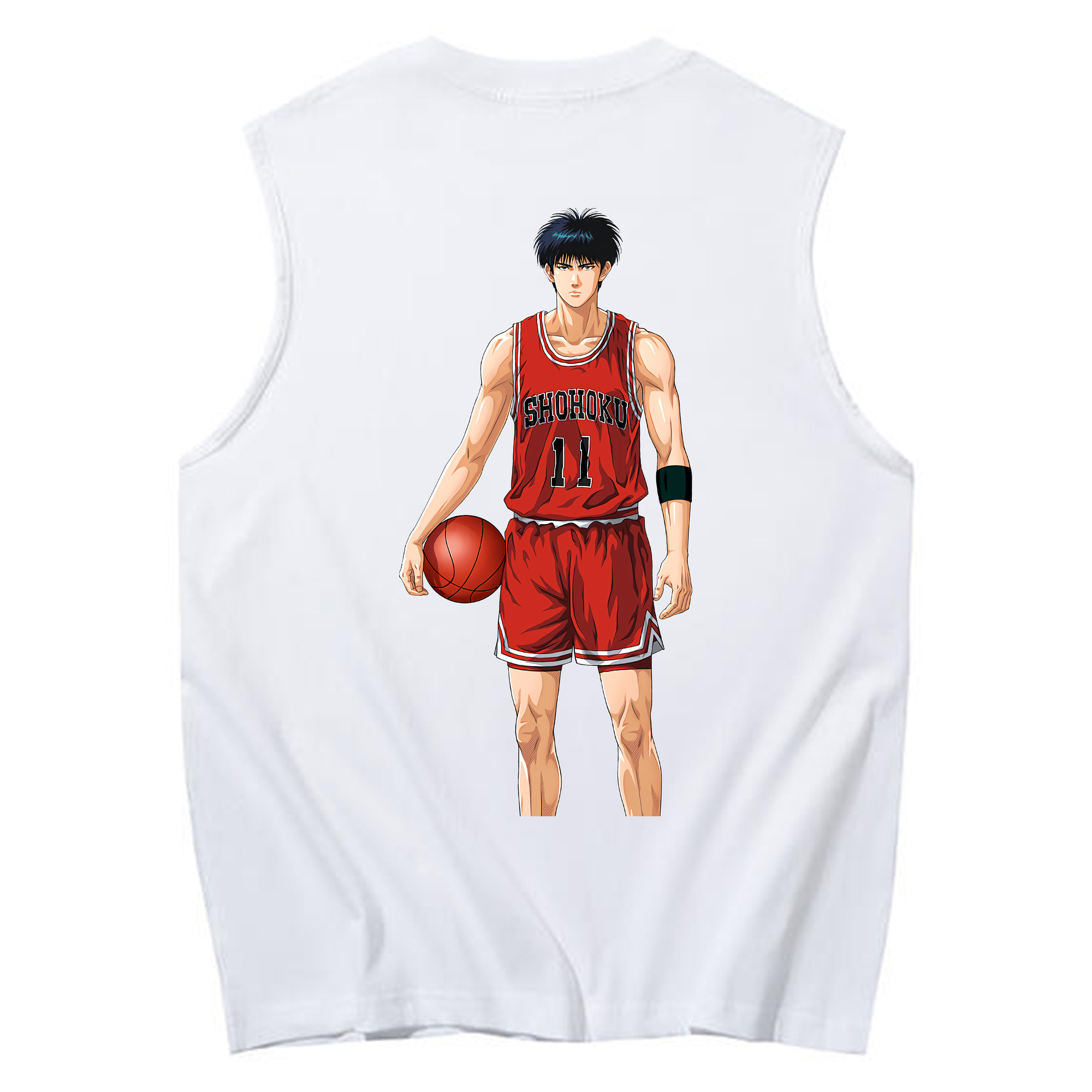 （画像用） SLAM DUNK／スラムダンク コットン100％タンクトップ（背面プリント）