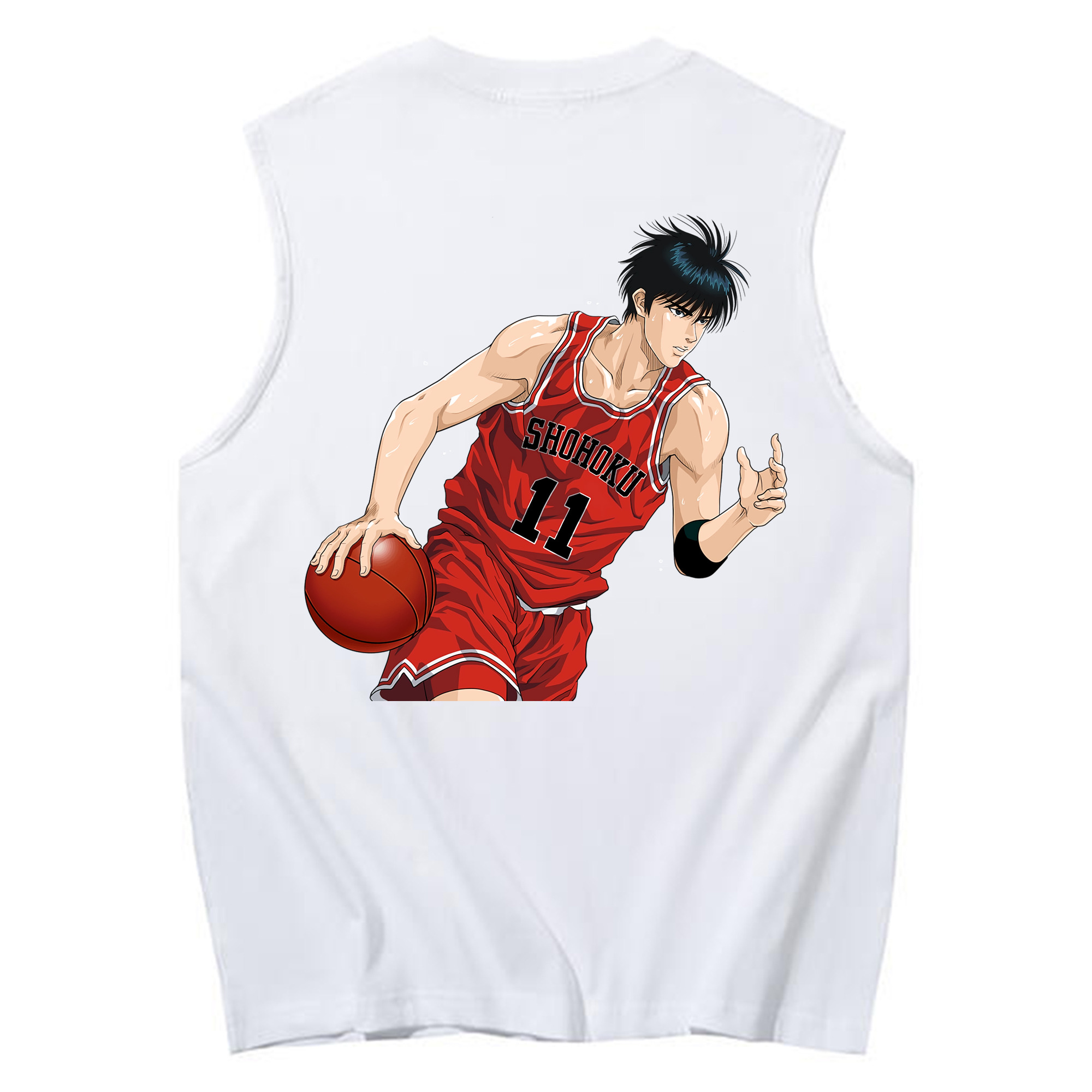 （画像用） SLAM DUNK／スラムダンク コットン100％タンクトップ（背面プリント）