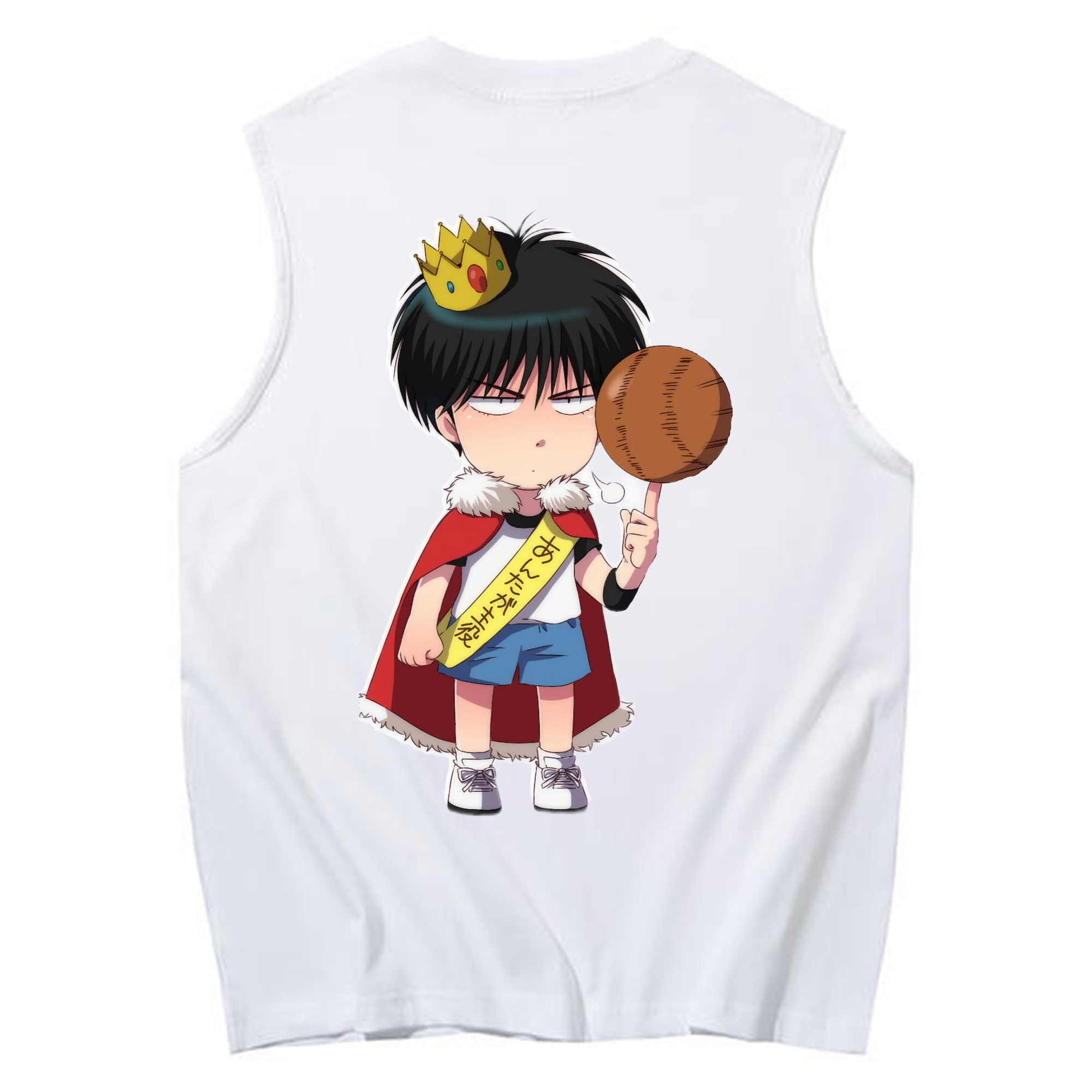 （画像用） SLAM DUNK／スラムダンク コットン100％タンクトップ（背面プリント）