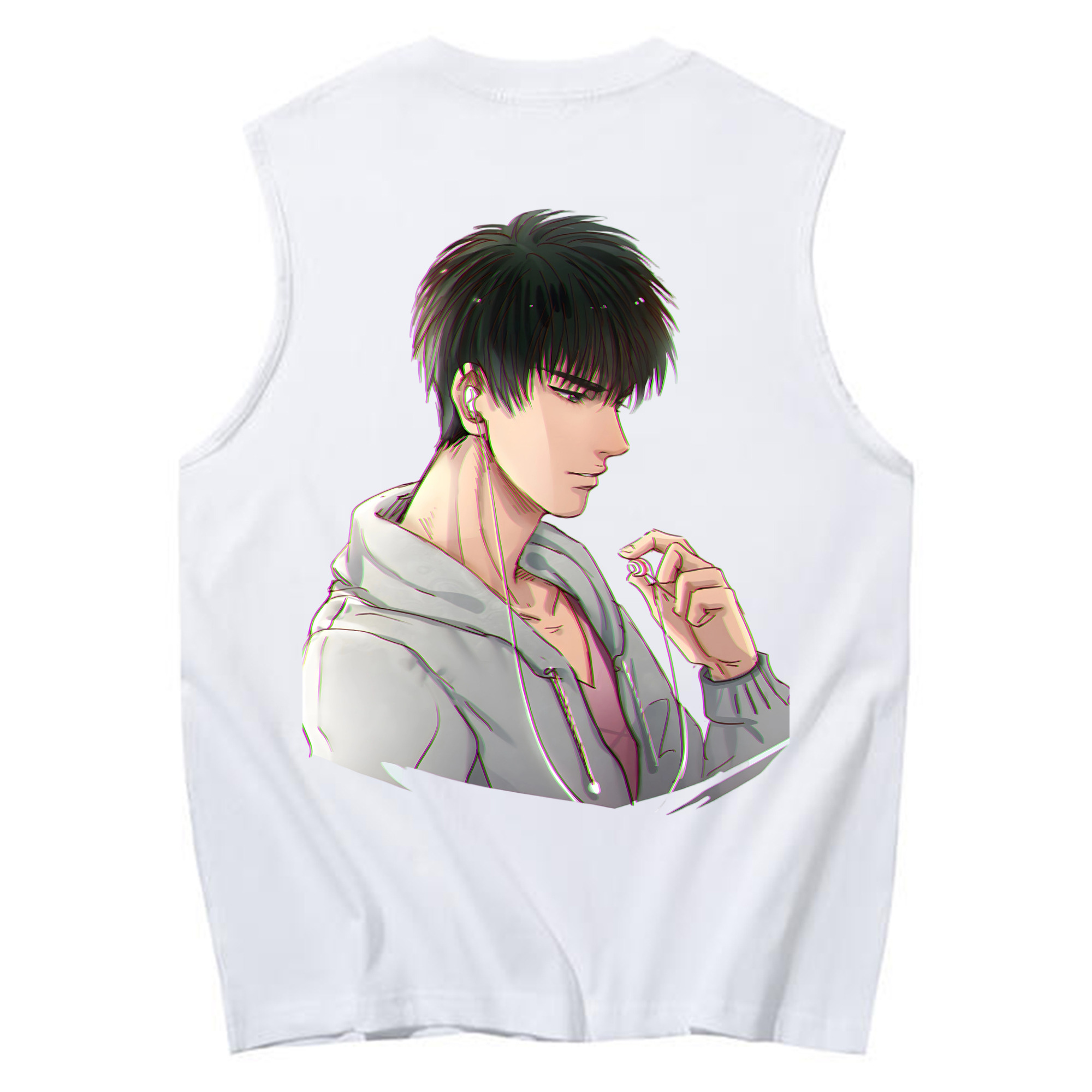（画像用） SLAM DUNK／スラムダンク コットン100％タンクトップ（背面プリント）