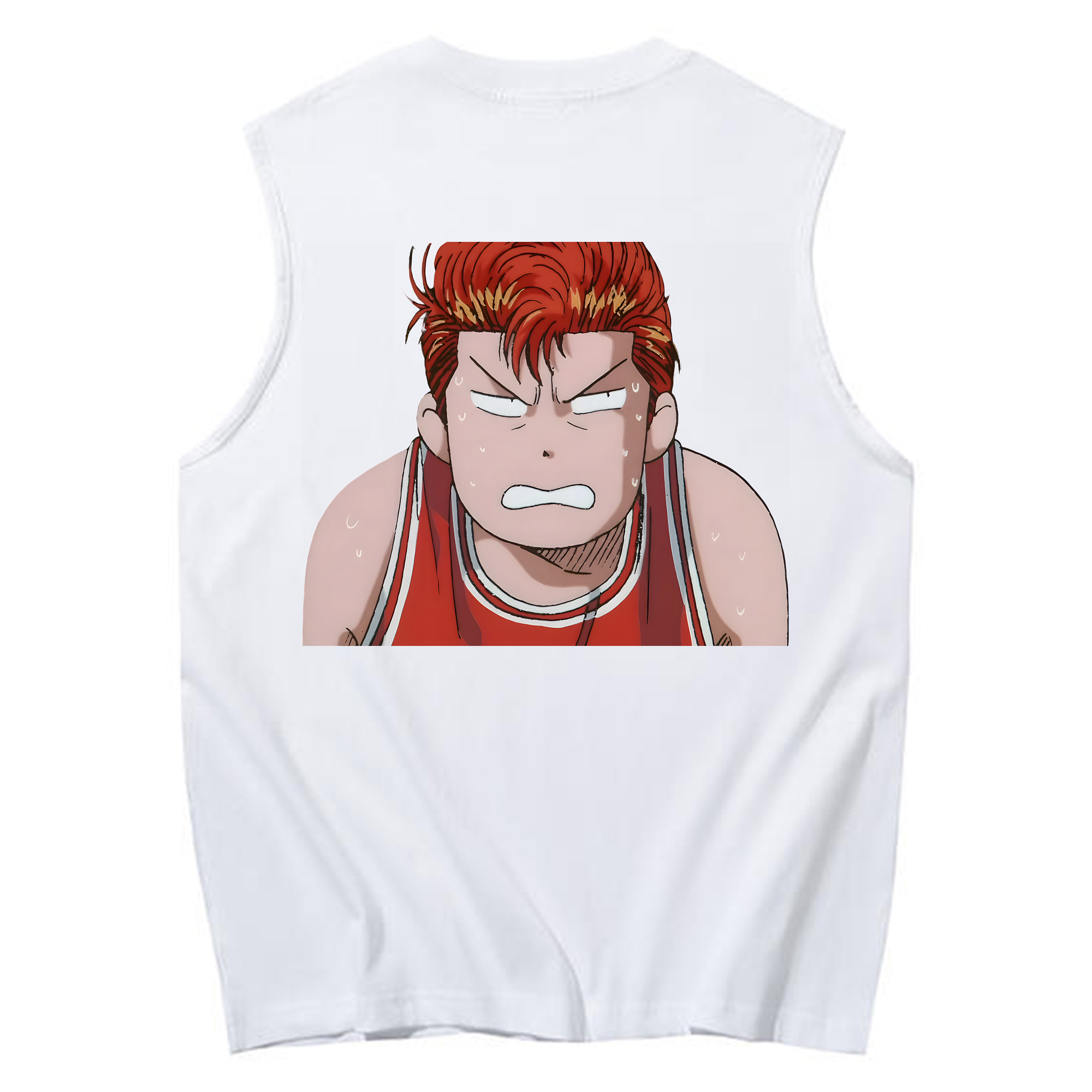 （画像用） SLAM DUNK／スラムダンク コットン100％タンクトップ（背面プリント）