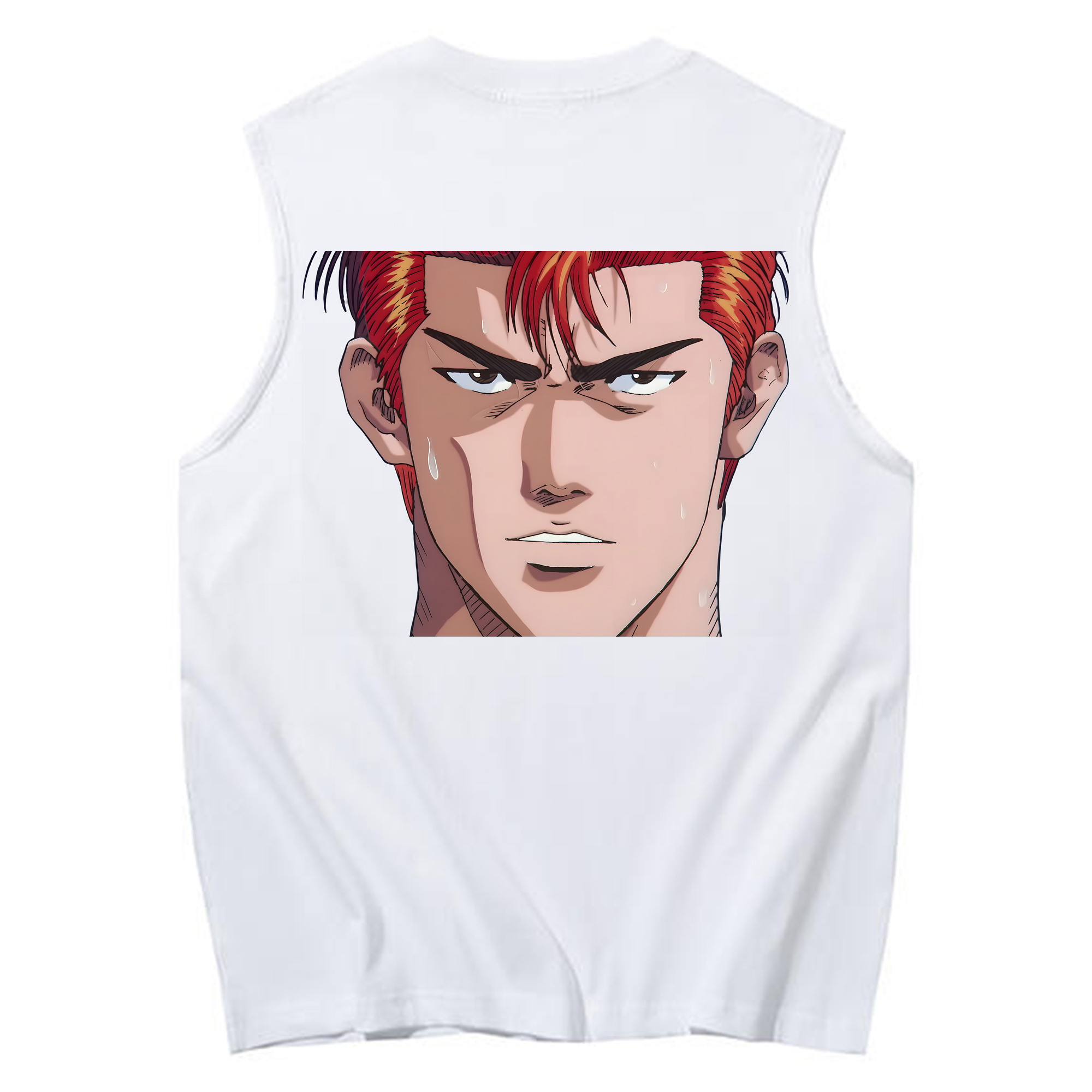（画像用） SLAM DUNK／スラムダンク コットン100％タンクトップ（背面プリント）