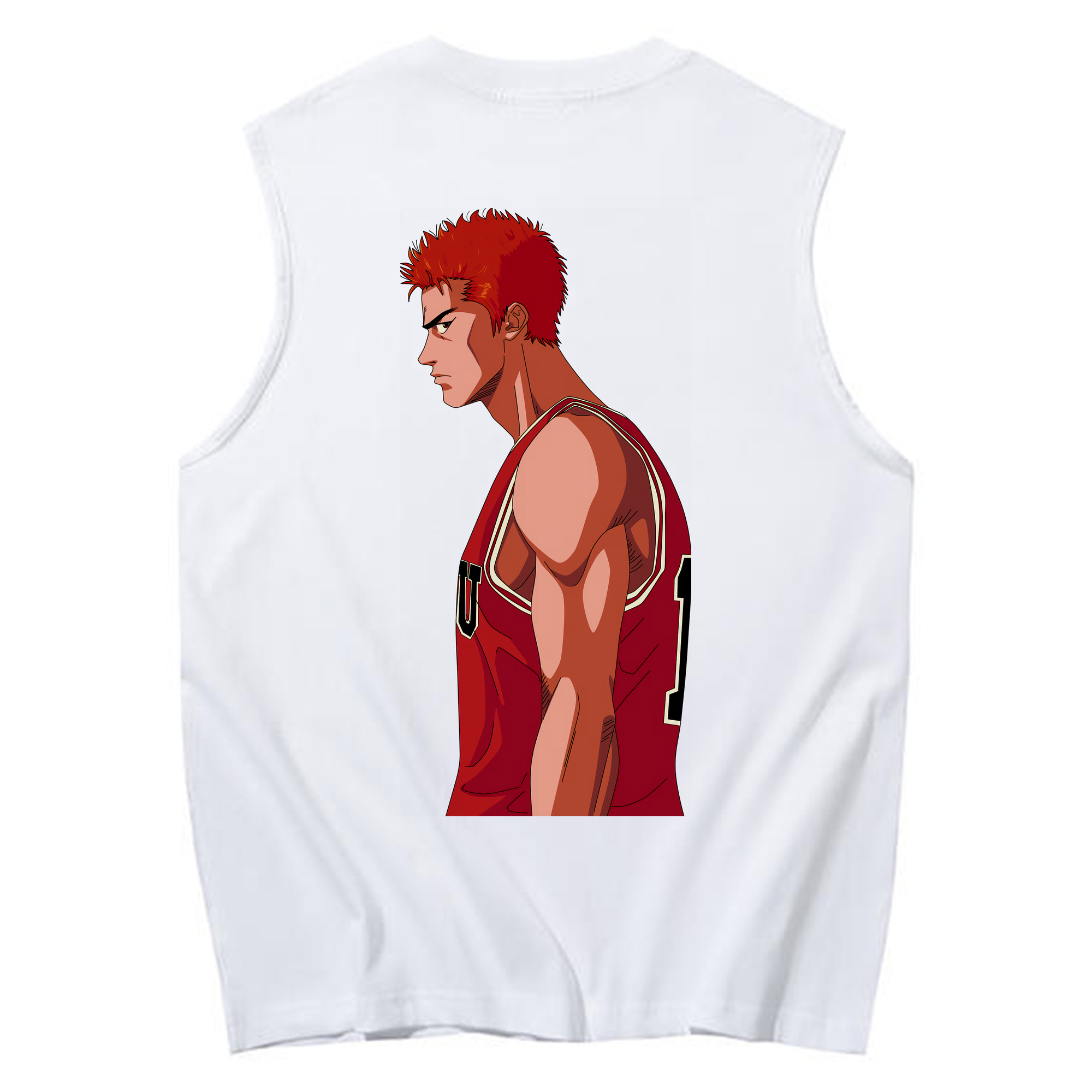 （画像用） SLAM DUNK／スラムダンク コットン100％タンクトップ（背面プリント）