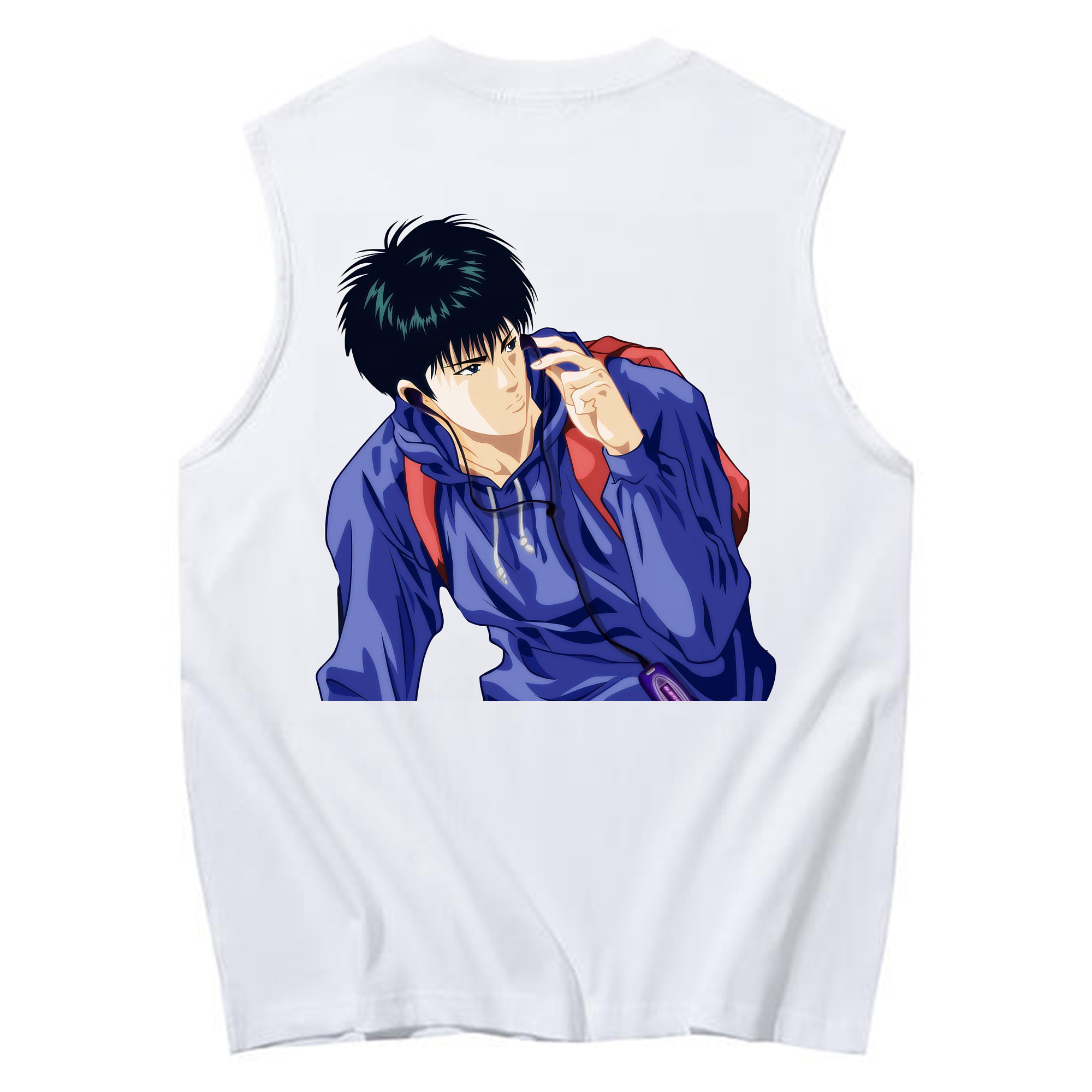 （画像用） SLAM DUNK／スラムダンク コットン100％タンクトップ（背面プリント）