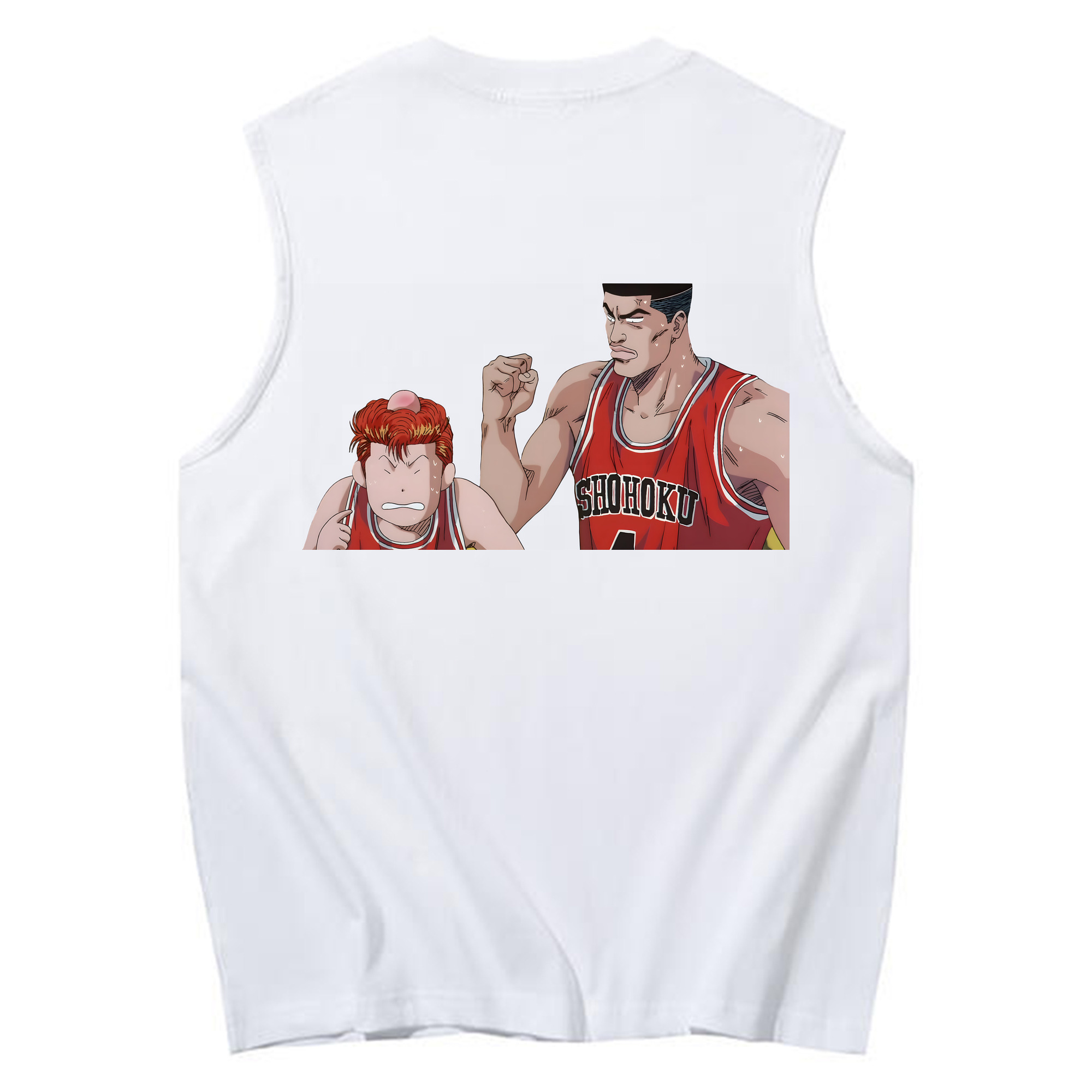 （画像用） SLAM DUNK／スラムダンク コットン100％タンクトップ（背面プリント）