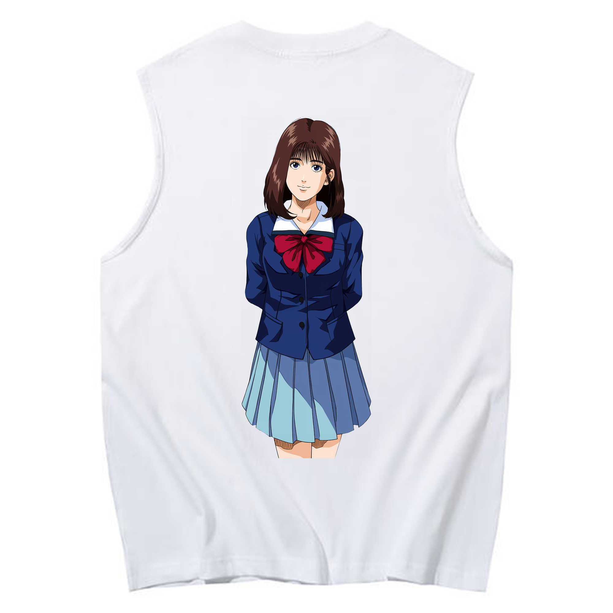 （画像用） SLAM DUNK／スラムダンク コットン100％タンクトップ（背面プリント）