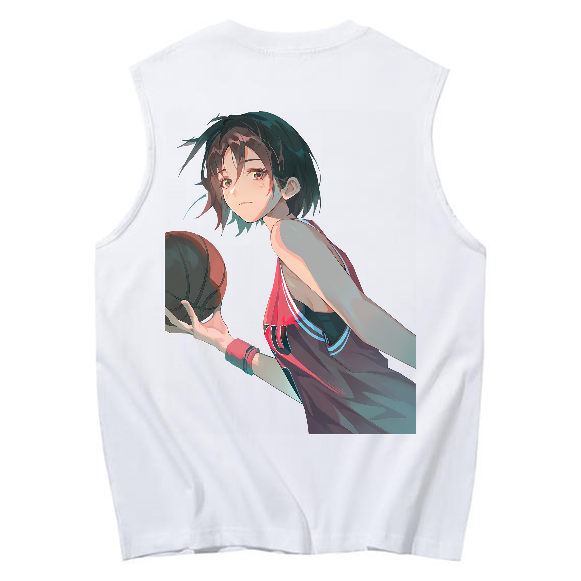 （画像用） SLAM DUNK／スラムダンク コットン100％タンクトップ（背面プリント）
