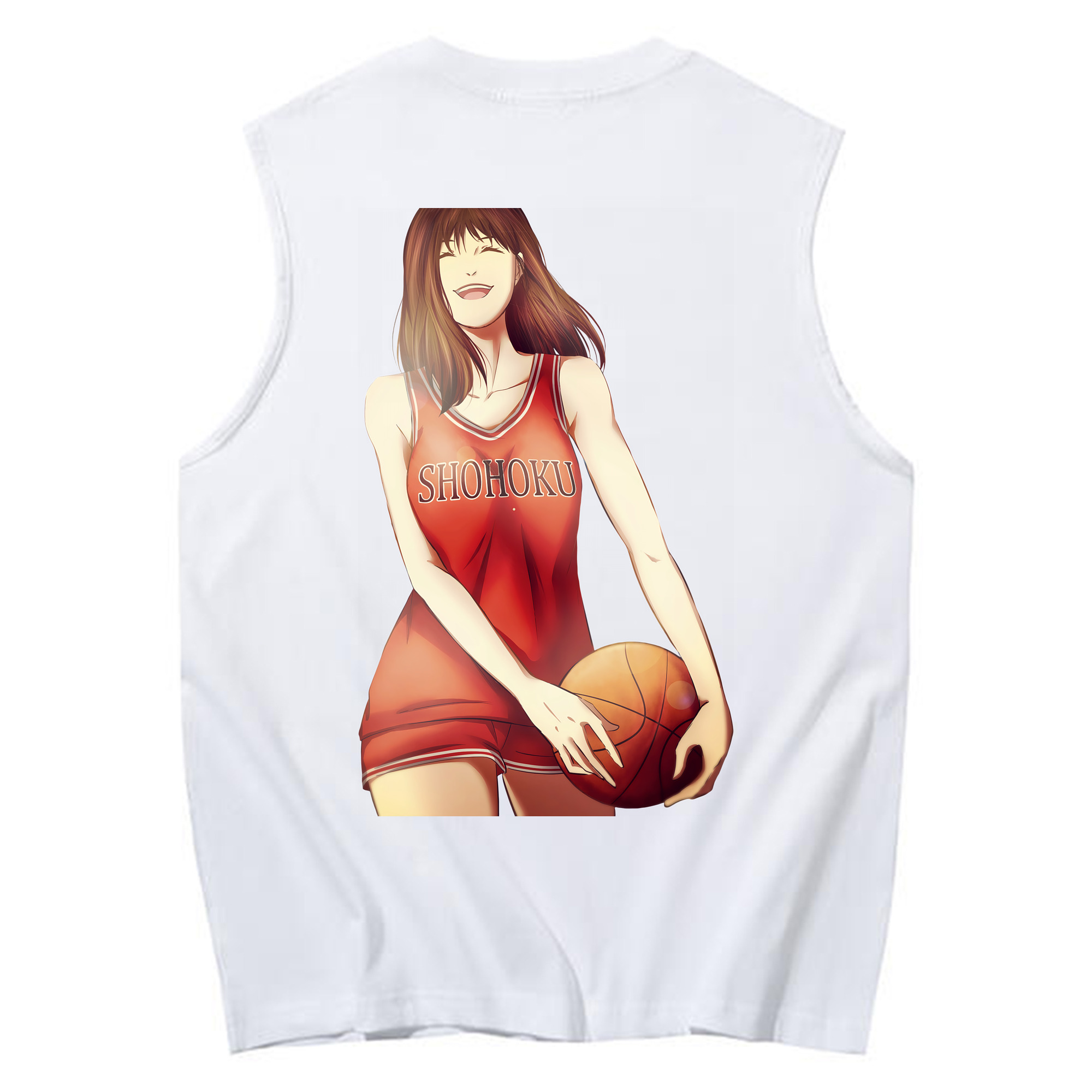 （画像用） SLAM DUNK／スラムダンク コットン100％タンクトップ（背面プリント）