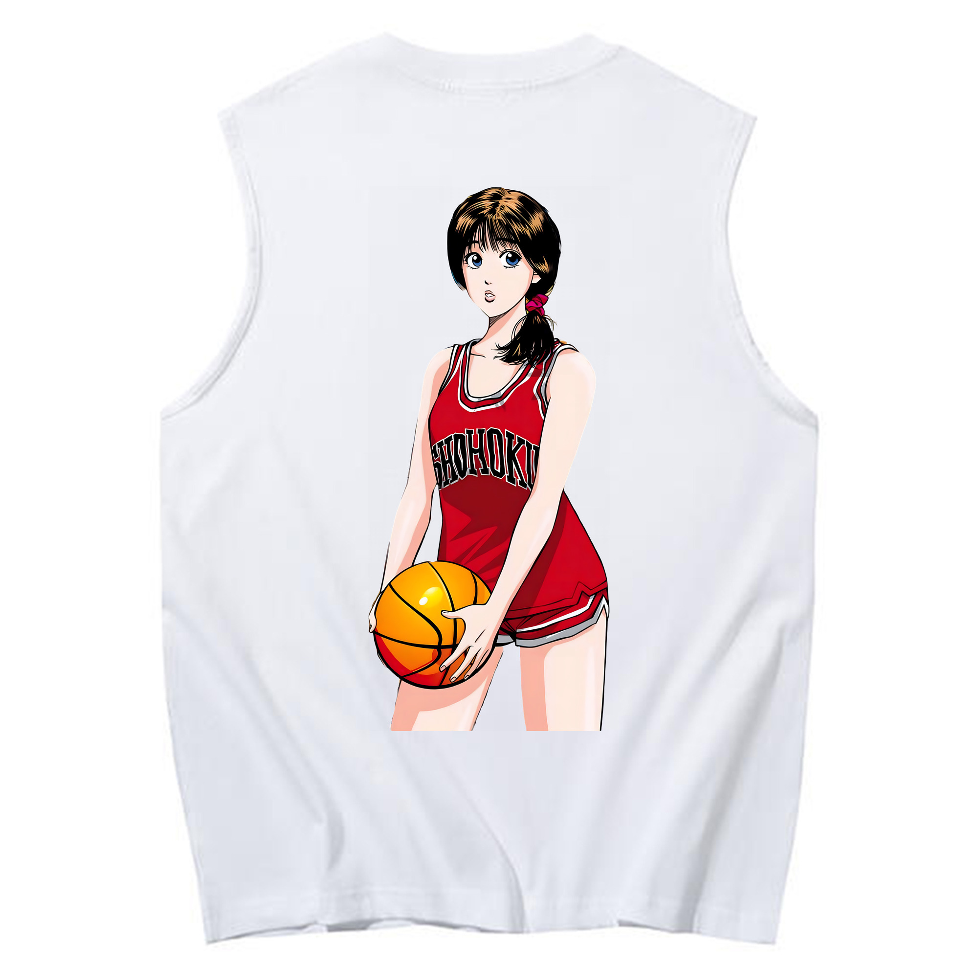 （画像用） SLAM DUNK／スラムダンク コットン100％タンクトップ（背面プリント）