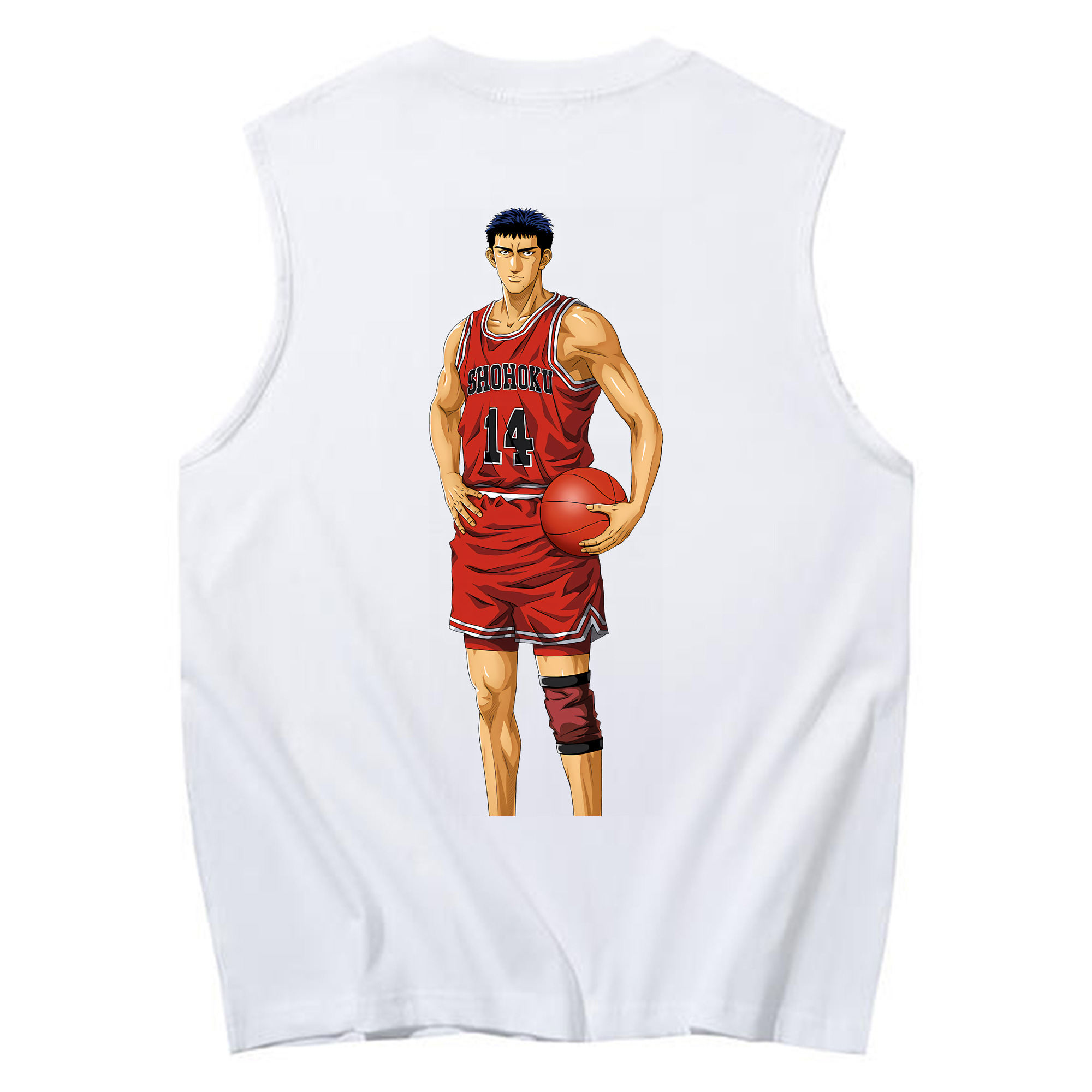 （画像用） SLAM DUNK／スラムダンク コットン100％タンクトップ（背面プリント）