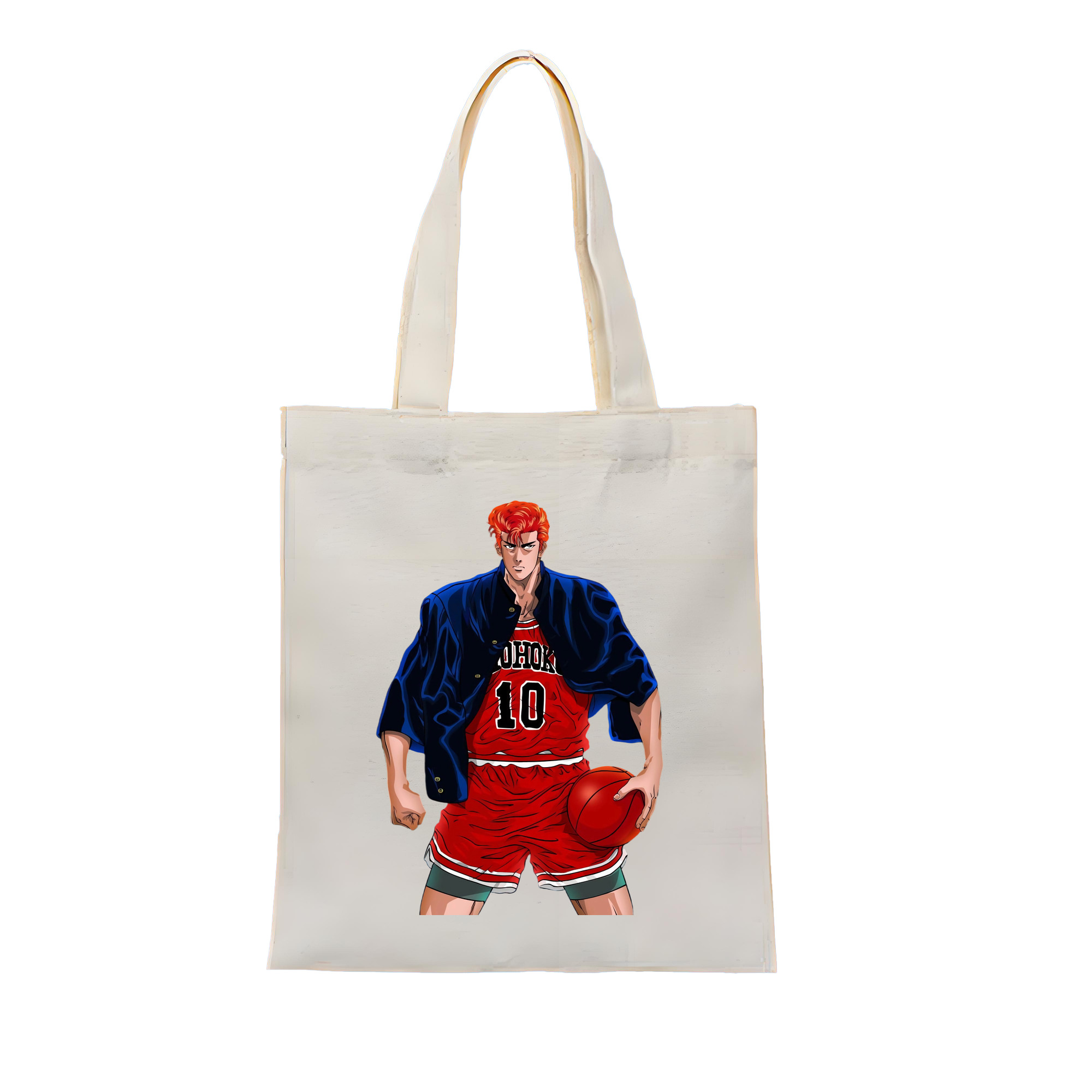 （画像用） SLAM DUNK／スラムダンク 縦型キャンバス生地手提げバッグ　トートバッグ