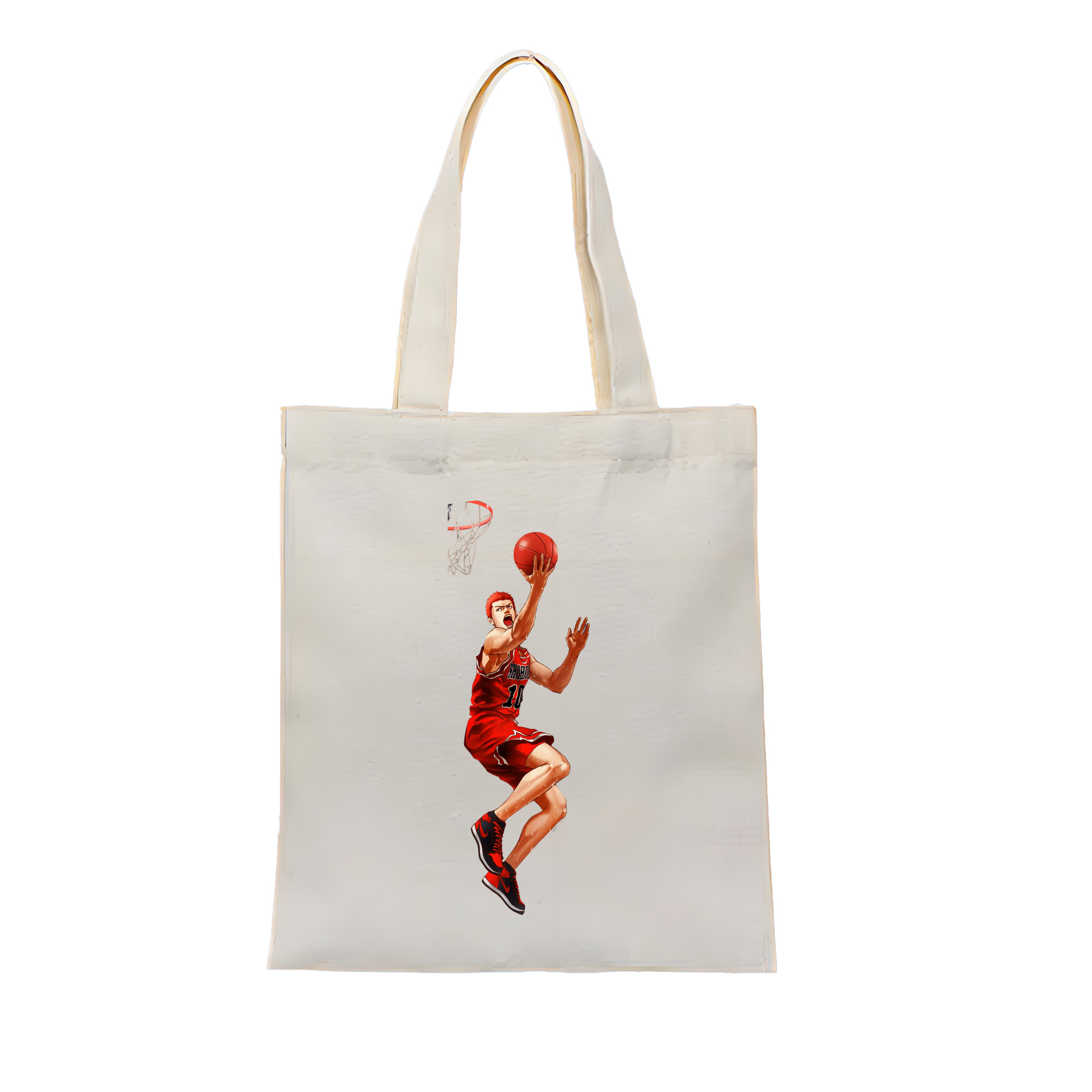 （画像用） SLAM DUNK／スラムダンク 縦型キャンバス生地手提げバッグ　トートバッグ