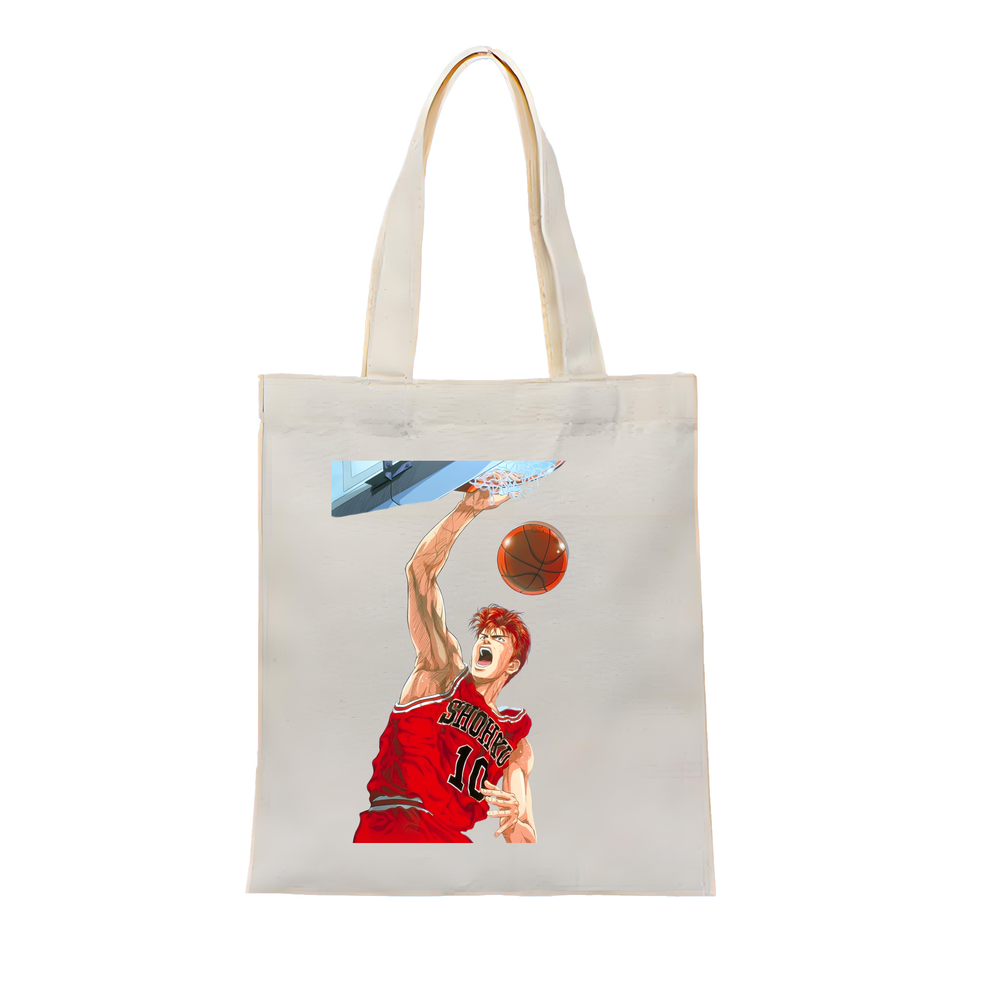 （画像用） SLAM DUNK／スラムダンク 縦型キャンバス生地手提げバッグ　トートバッグ