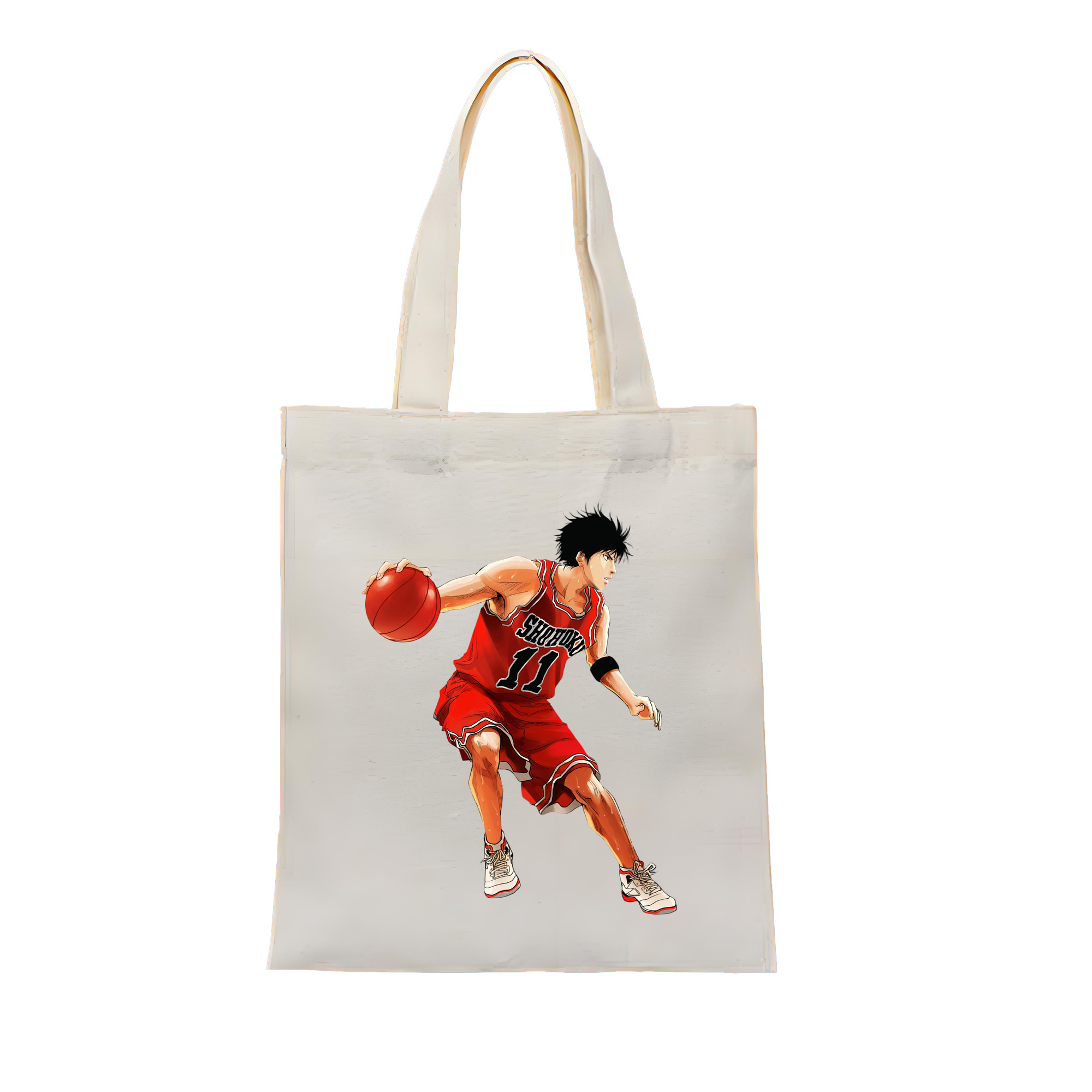 （画像用） SLAM DUNK／スラムダンク 縦型キャンバス生地手提げバッグ　トートバッグ