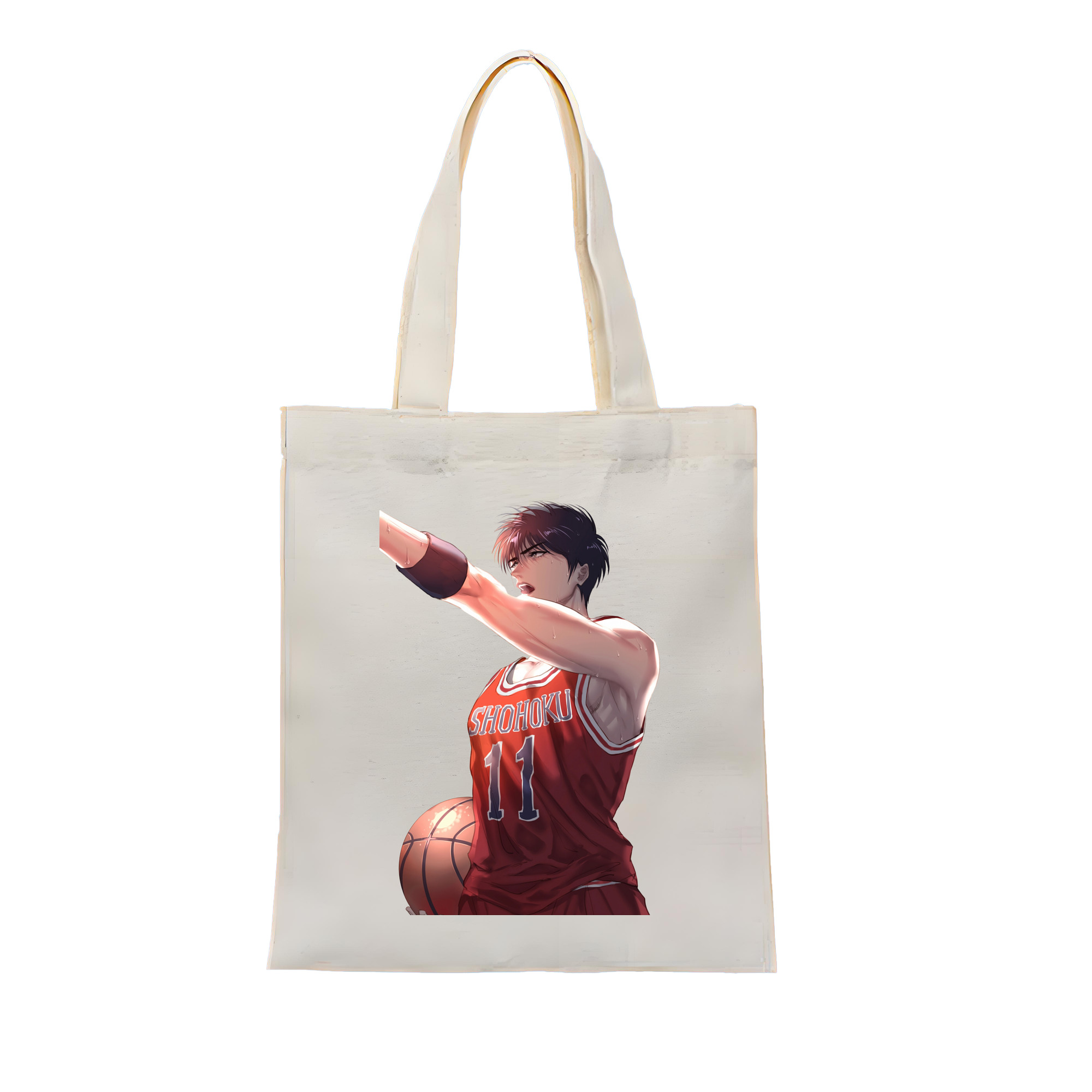 （画像用） SLAM DUNK／スラムダンク 縦型キャンバス生地手提げバッグ　トートバッグ