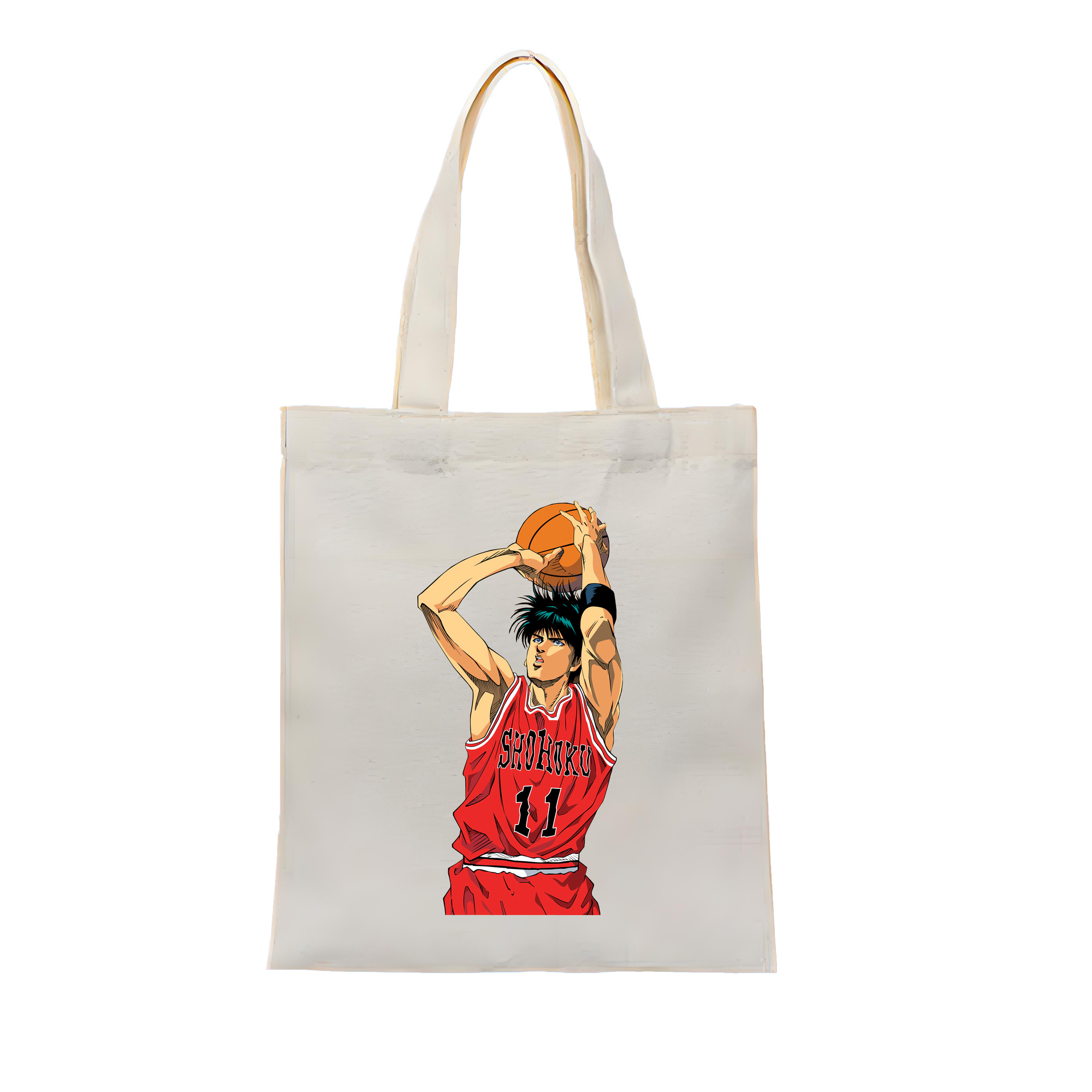 （画像用） SLAM DUNK／スラムダンク 縦型キャンバス生地手提げバッグ　トートバッグ