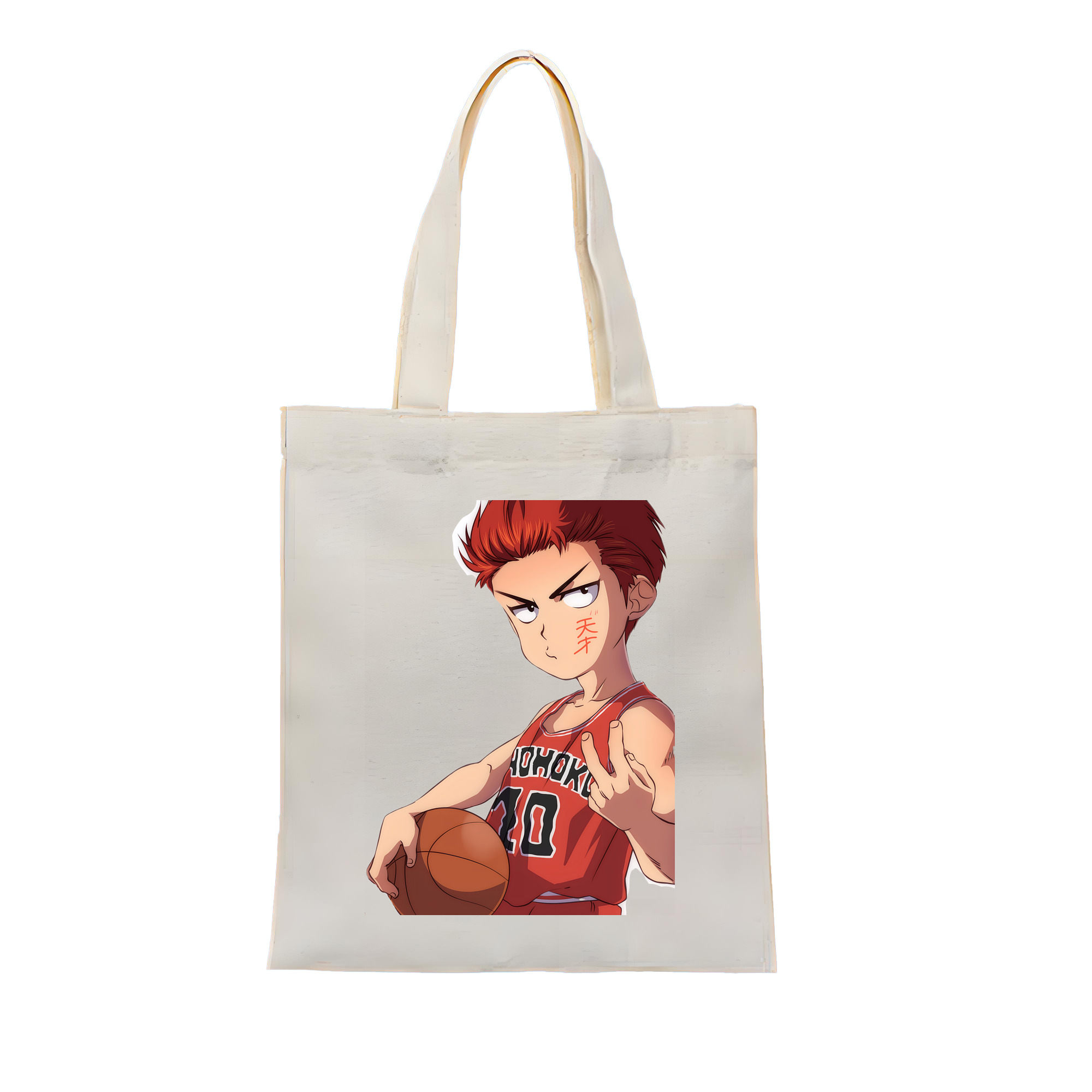 （画像用） SLAM DUNK／スラムダンク 縦型キャンバス生地手提げバッグ　トートバッグ