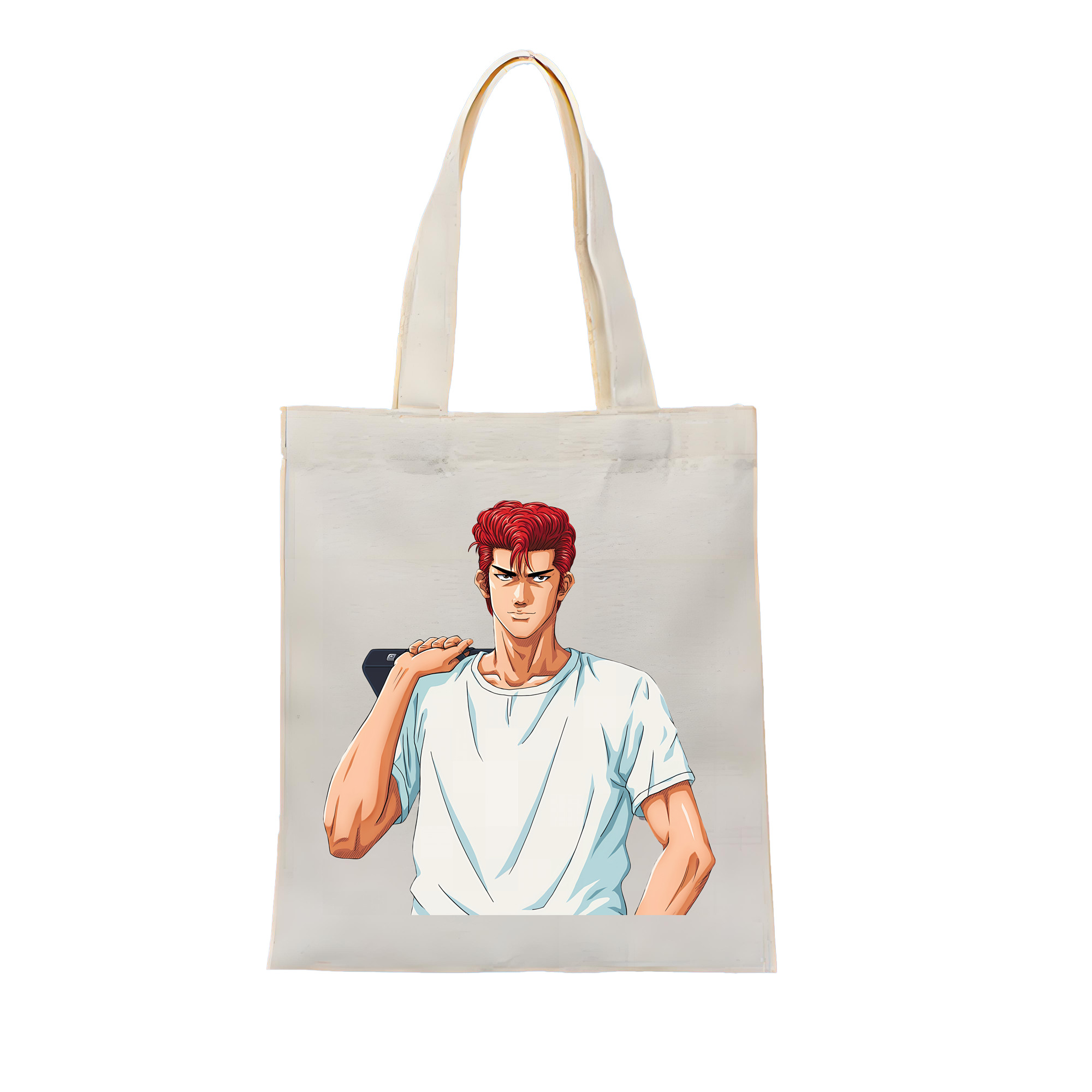 （画像用） SLAM DUNK／スラムダンク 縦型キャンバス生地手提げバッグ　トートバッグ