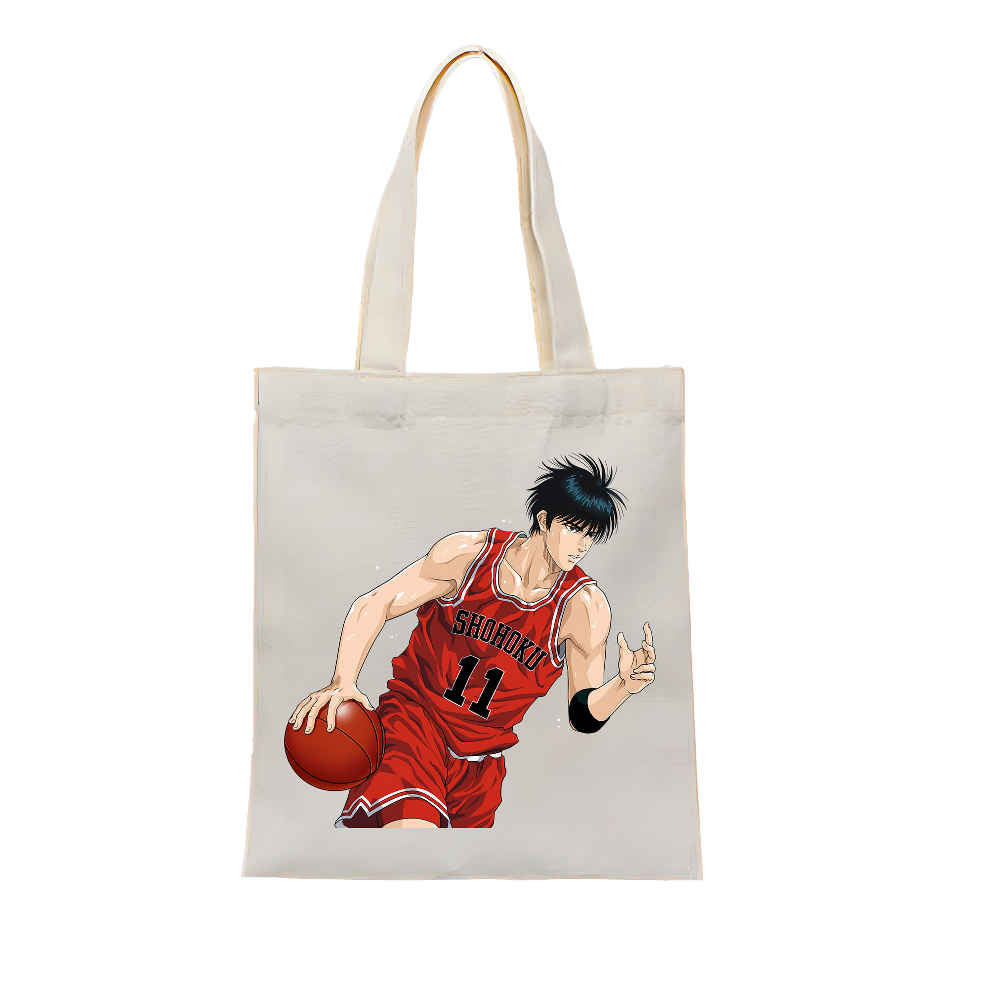 （画像用） SLAM DUNK／スラムダンク 縦型キャンバス生地手提げバッグ　トートバッグ