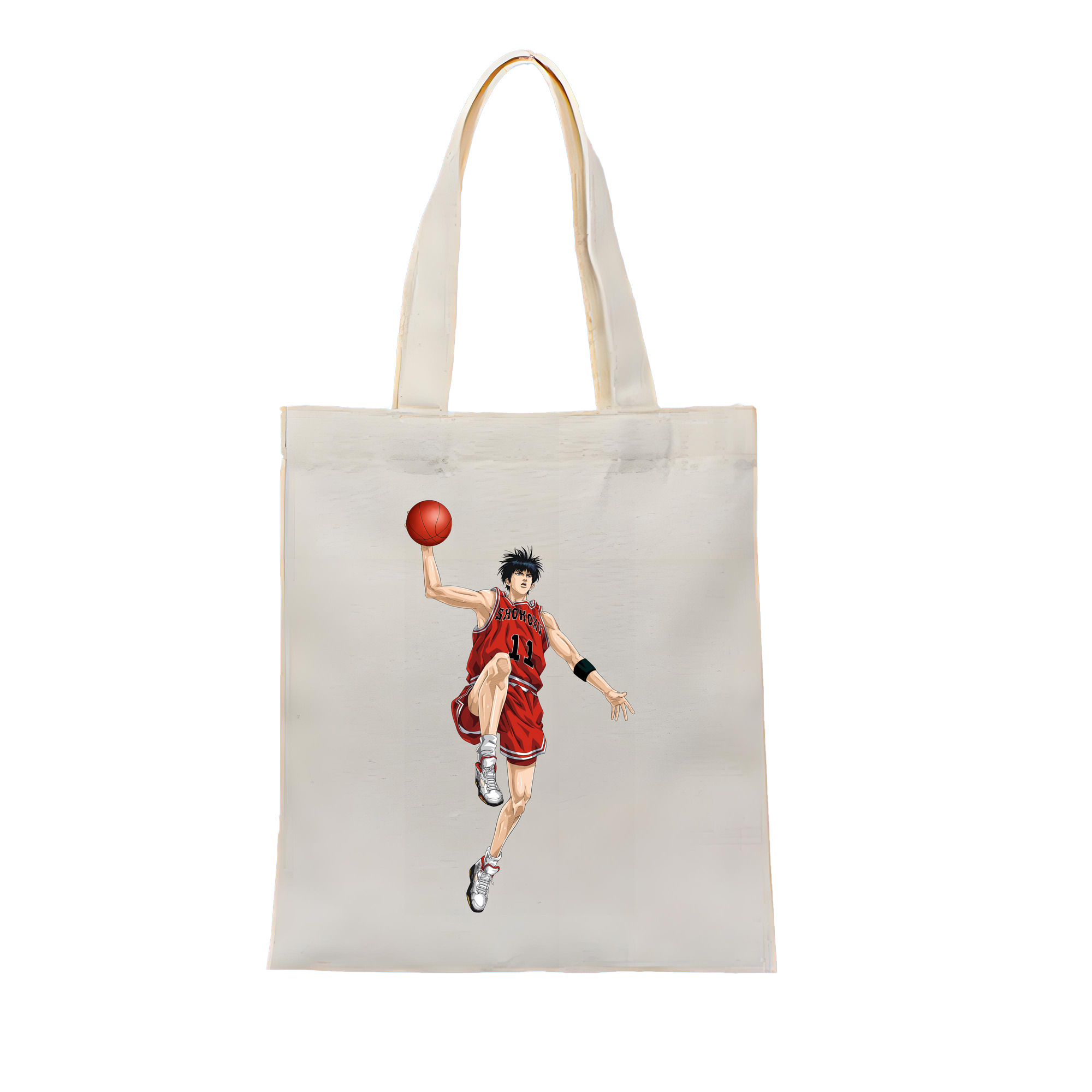 （画像用） SLAM DUNK／スラムダンク 縦型キャンバス生地手提げバッグ　トートバッグ