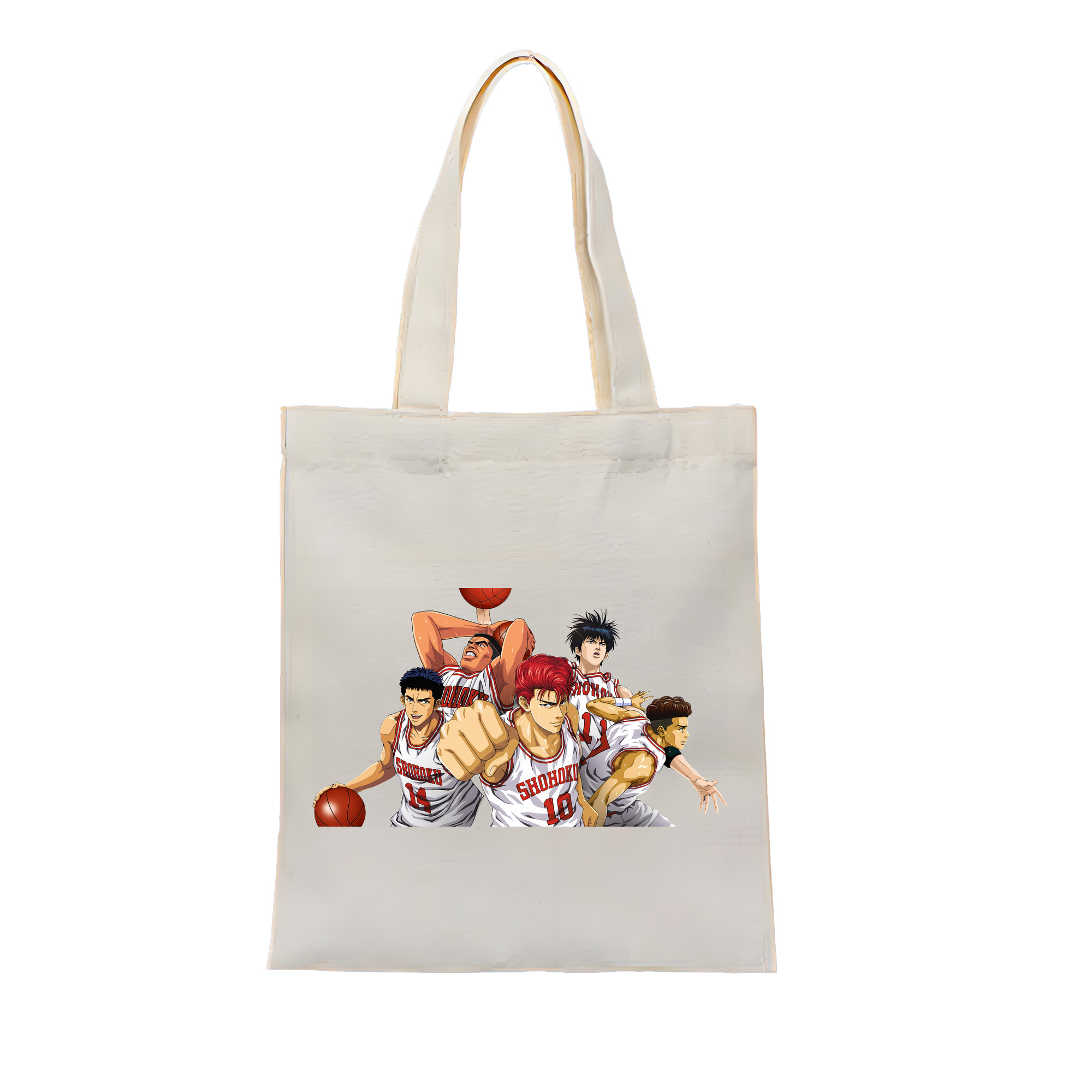 （画像用） SLAM DUNK／スラムダンク 縦型キャンバス生地手提げバッグ　トートバッグ
