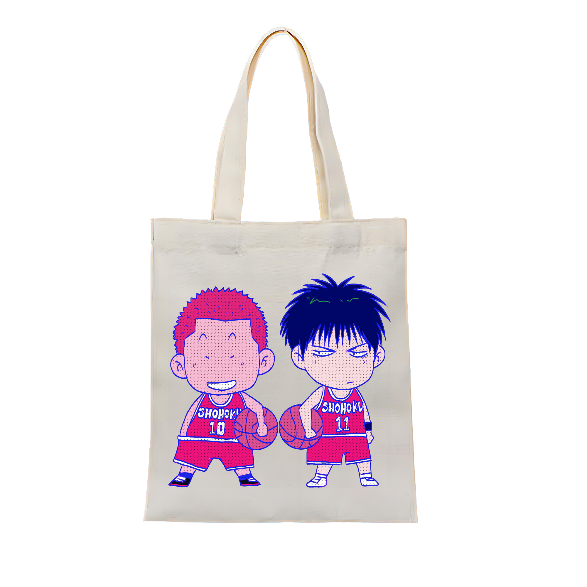 （画像用） SLAM DUNK／スラムダンク 縦型キャンバス生地手提げバッグ　トートバッグ