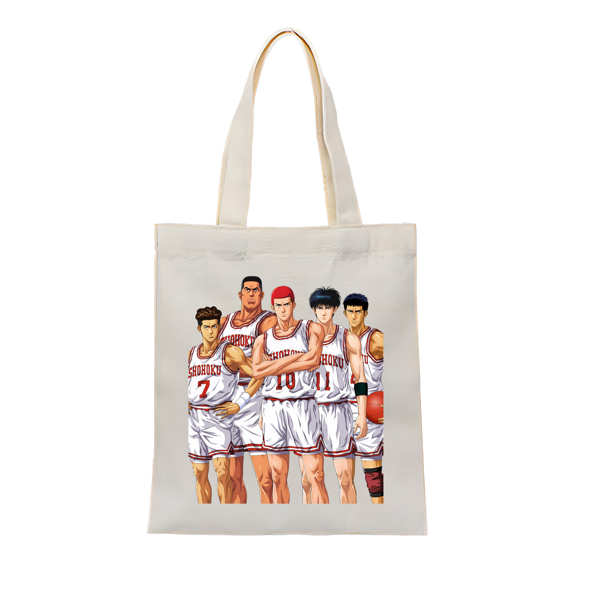 （画像用） SLAM DUNK／スラムダンク 縦型キャンバス生地手提げバッグ　トートバッグ