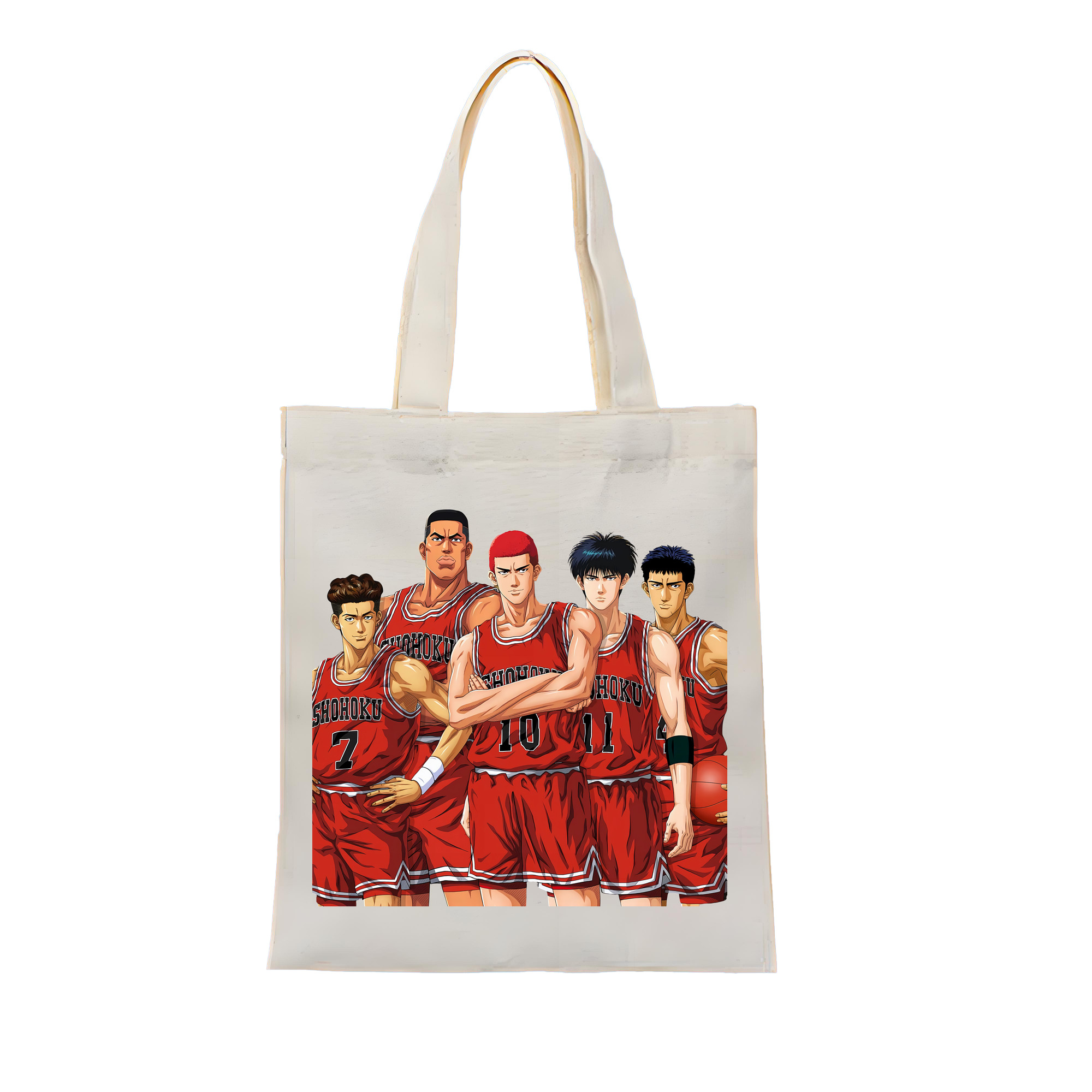 （画像用） SLAM DUNK／スラムダンク 縦型キャンバス生地手提げバッグ　トートバッグ