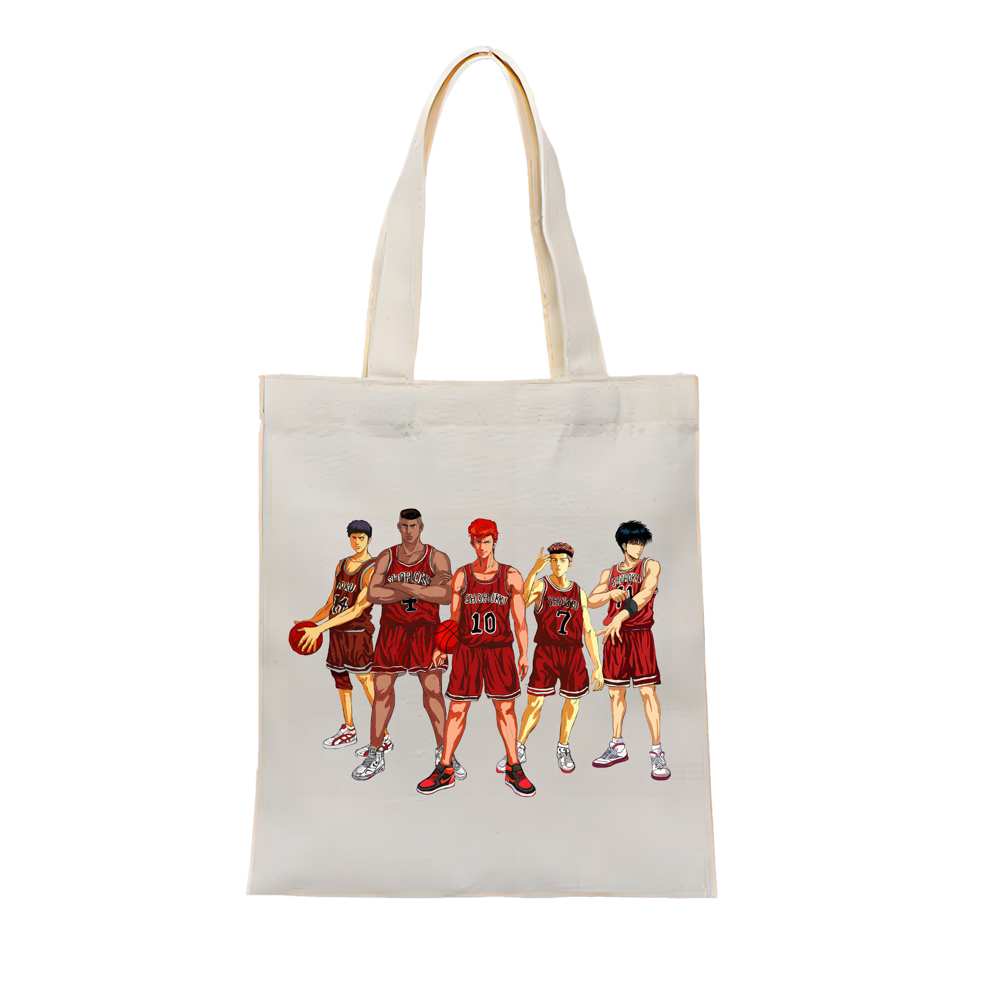 （画像用） SLAM DUNK／スラムダンク 縦型キャンバス生地手提げバッグ　トートバッグ