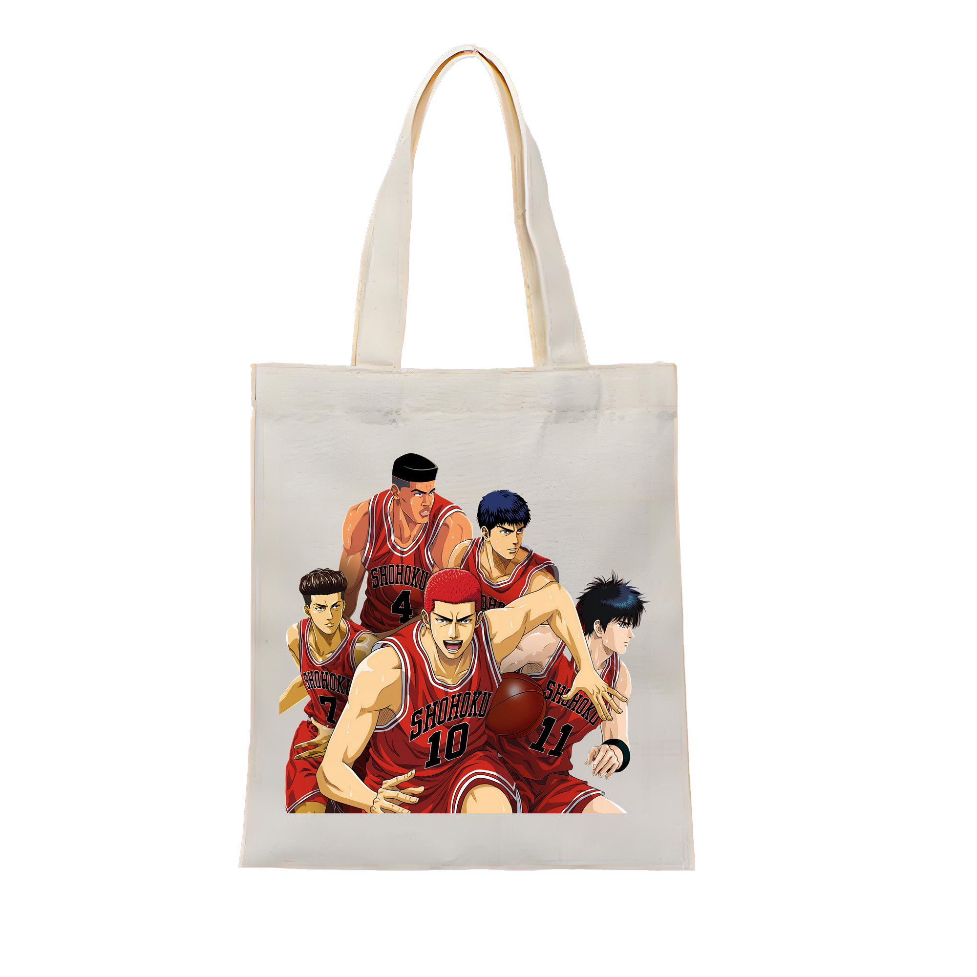 （画像用） SLAM DUNK／スラムダンク 縦型キャンバス生地手提げバッグ　トートバッグ