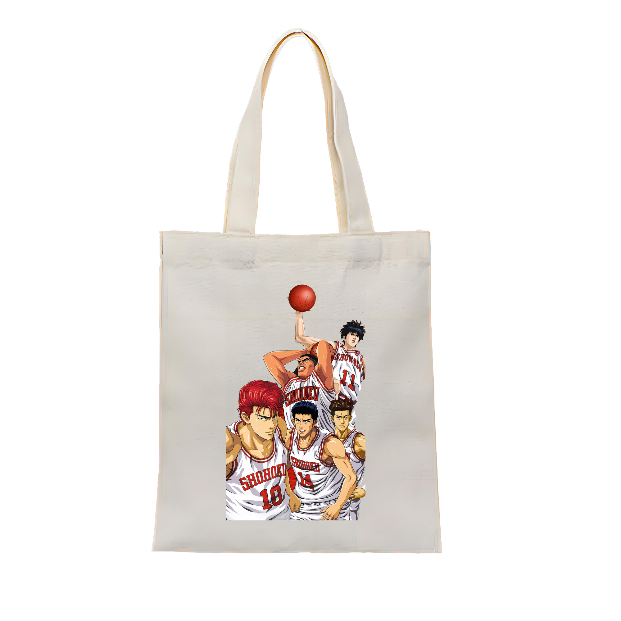 （画像用） SLAM DUNK／スラムダンク 縦型キャンバス生地手提げバッグ　トートバッグ