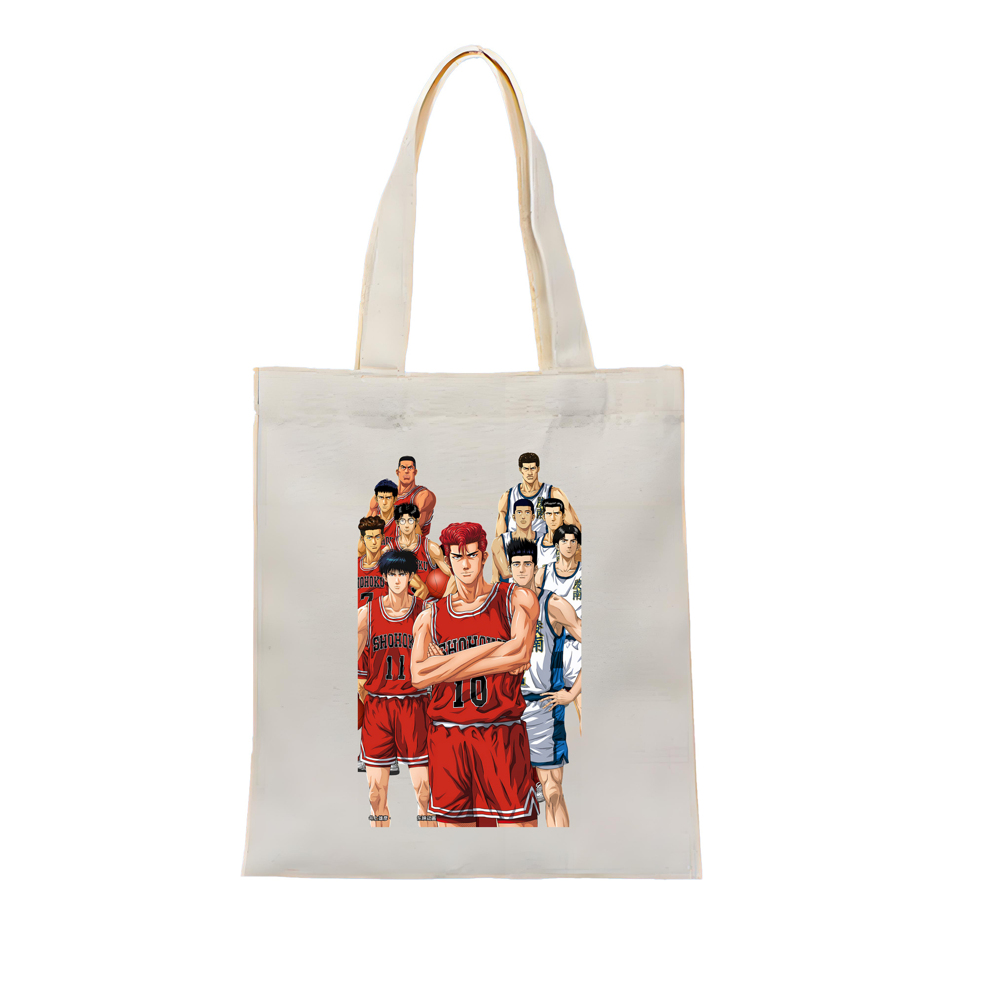 （画像用） SLAM DUNK／スラムダンク 縦型キャンバス生地手提げバッグ　トートバッグ