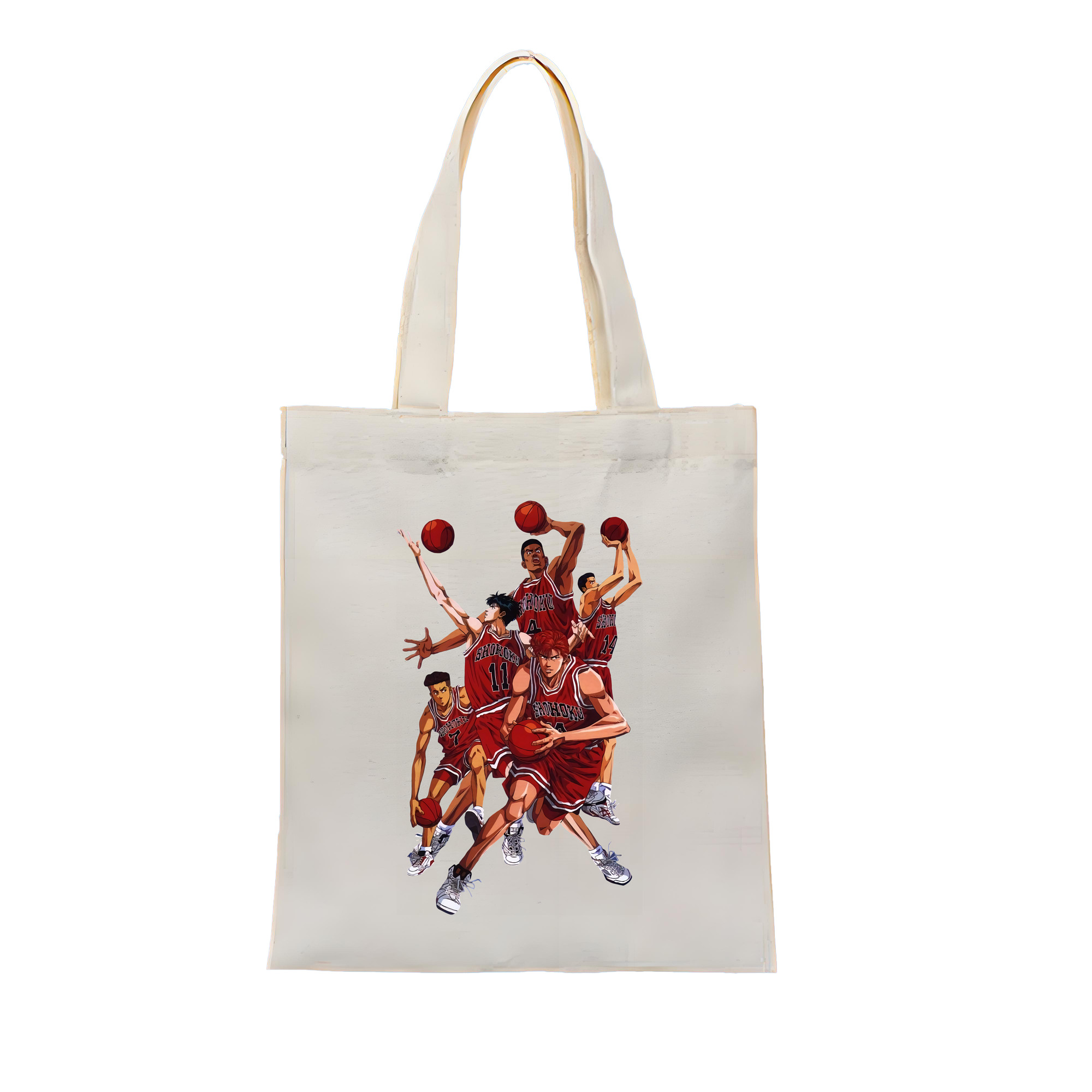 （画像用） SLAM DUNK／スラムダンク 縦型キャンバス生地手提げバッグ　トートバッグ