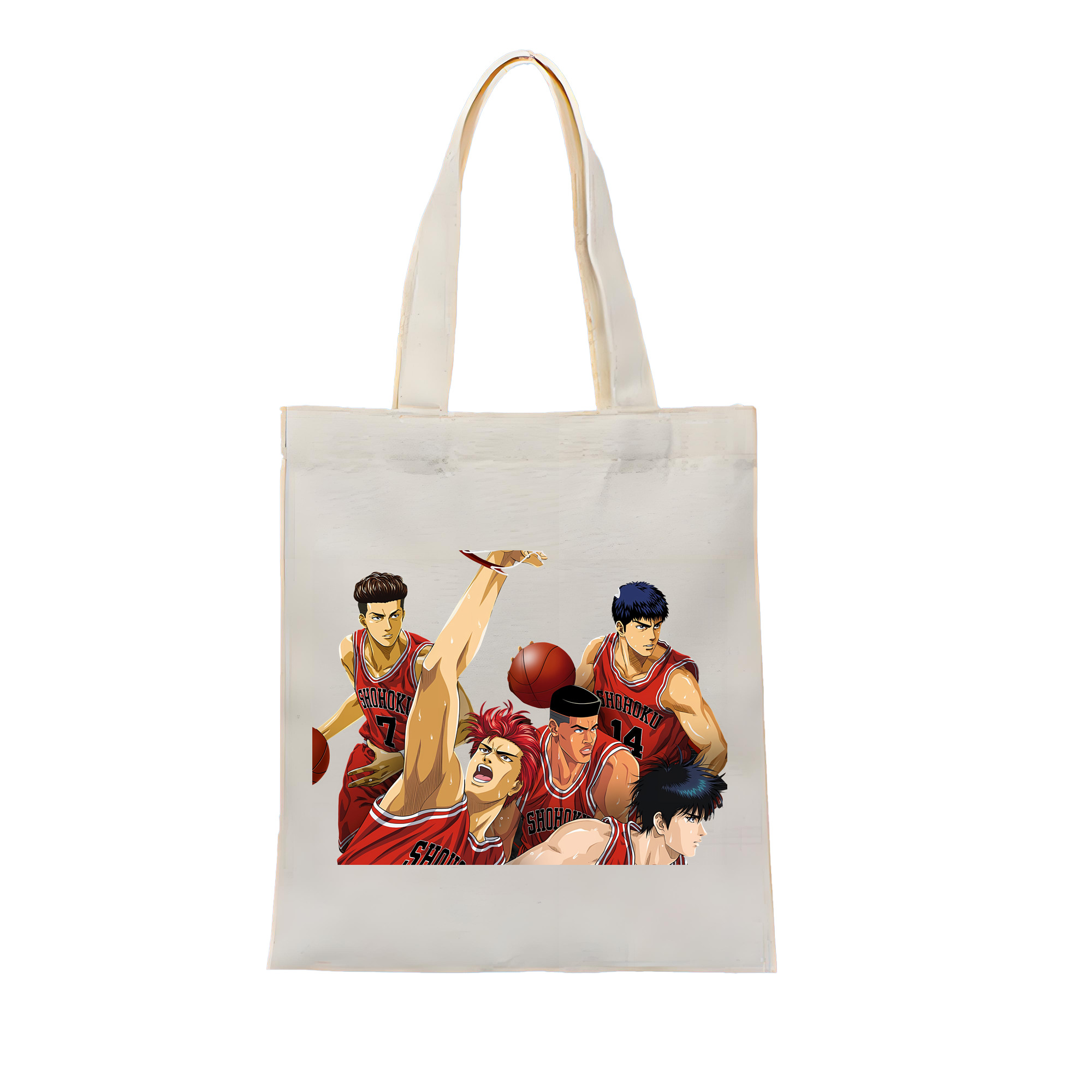 （画像用） SLAM DUNK／スラムダンク 縦型キャンバス生地手提げバッグ　トートバッグ