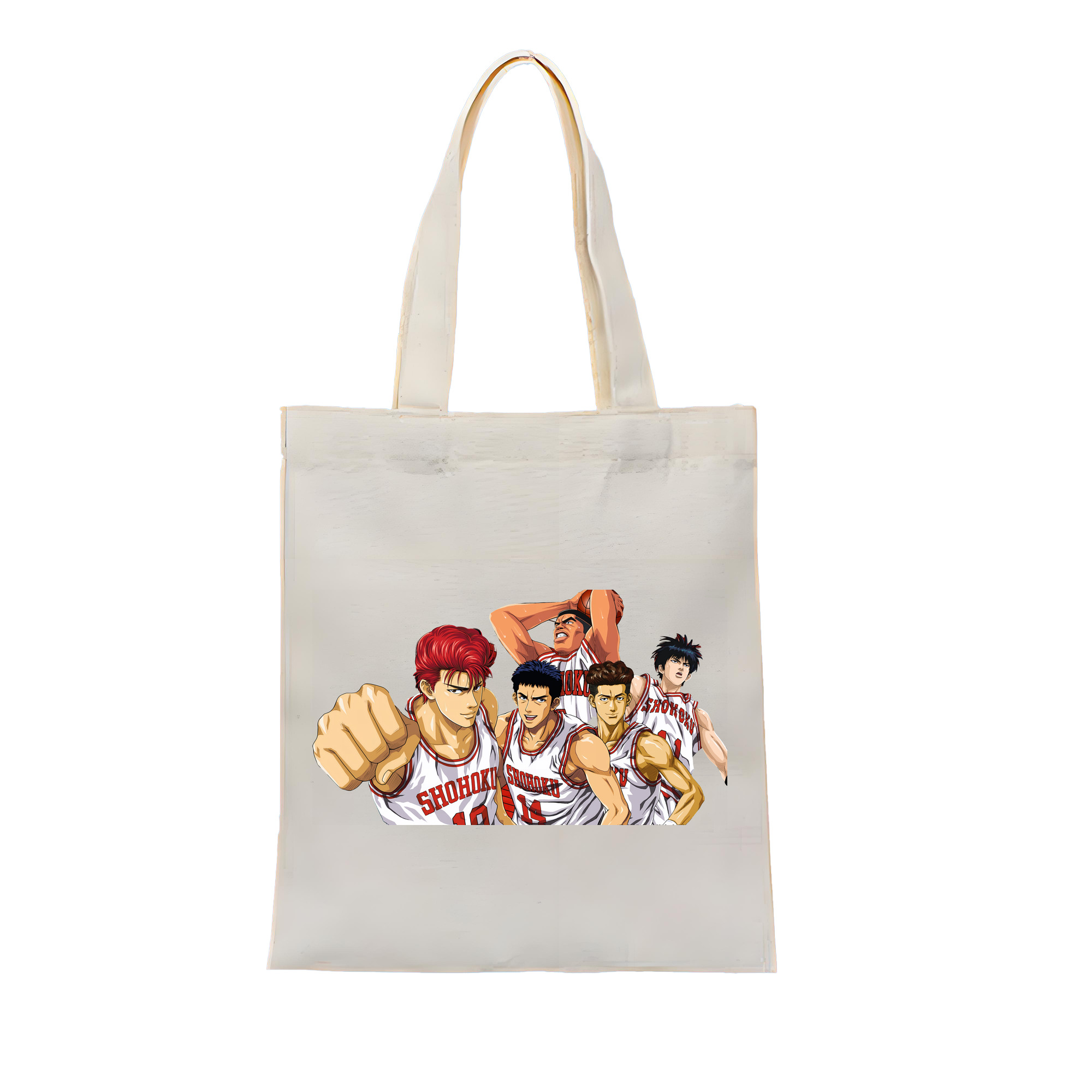 （画像用） SLAM DUNK／スラムダンク 縦型キャンバス生地手提げバッグ　トートバッグ